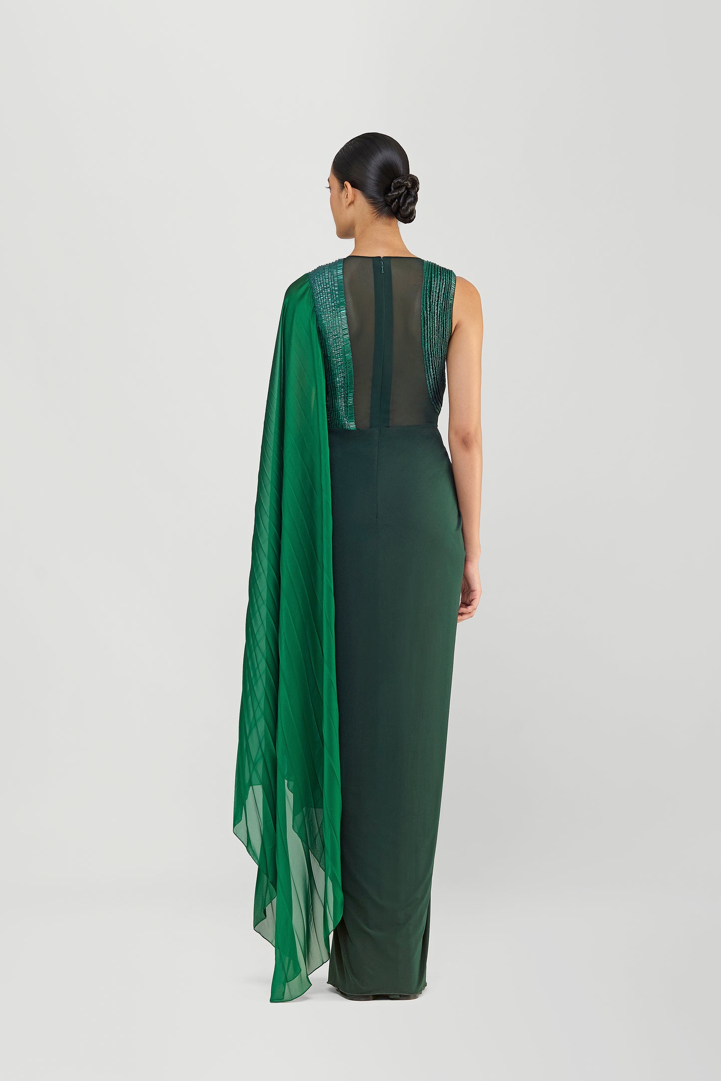 Moulded Draped Saree