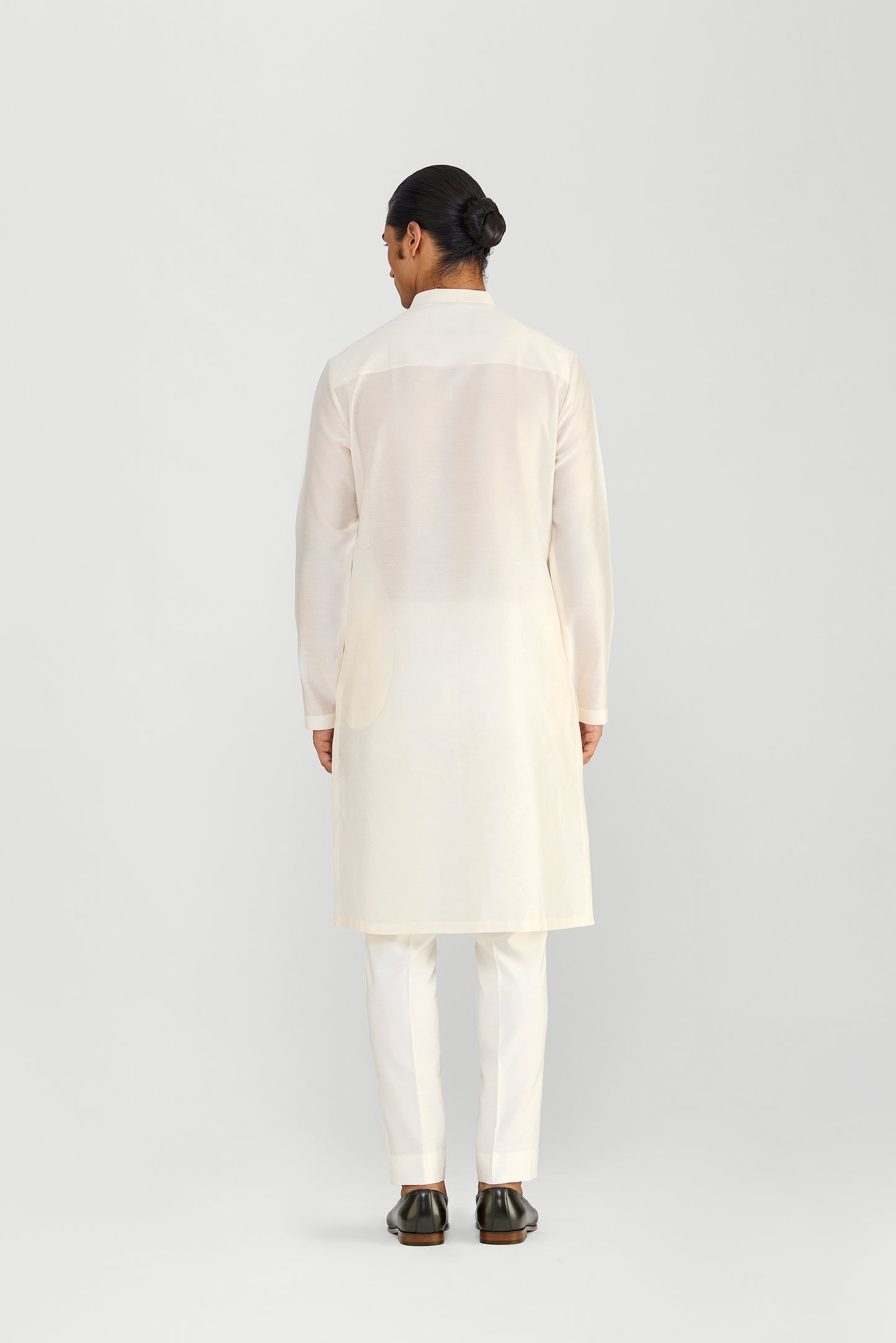 Metallic Chanderi Silk Kurta Set