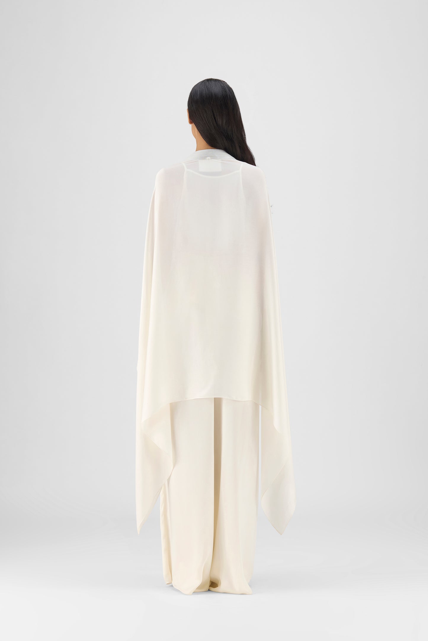 Metallic Structured Cape