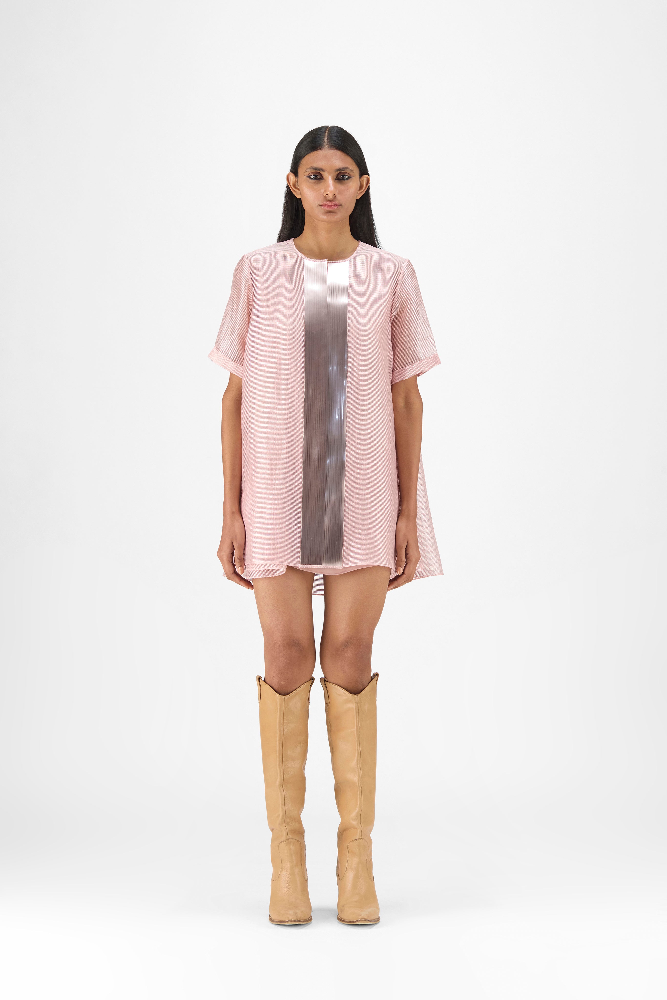 Metallic Sheer Shirt