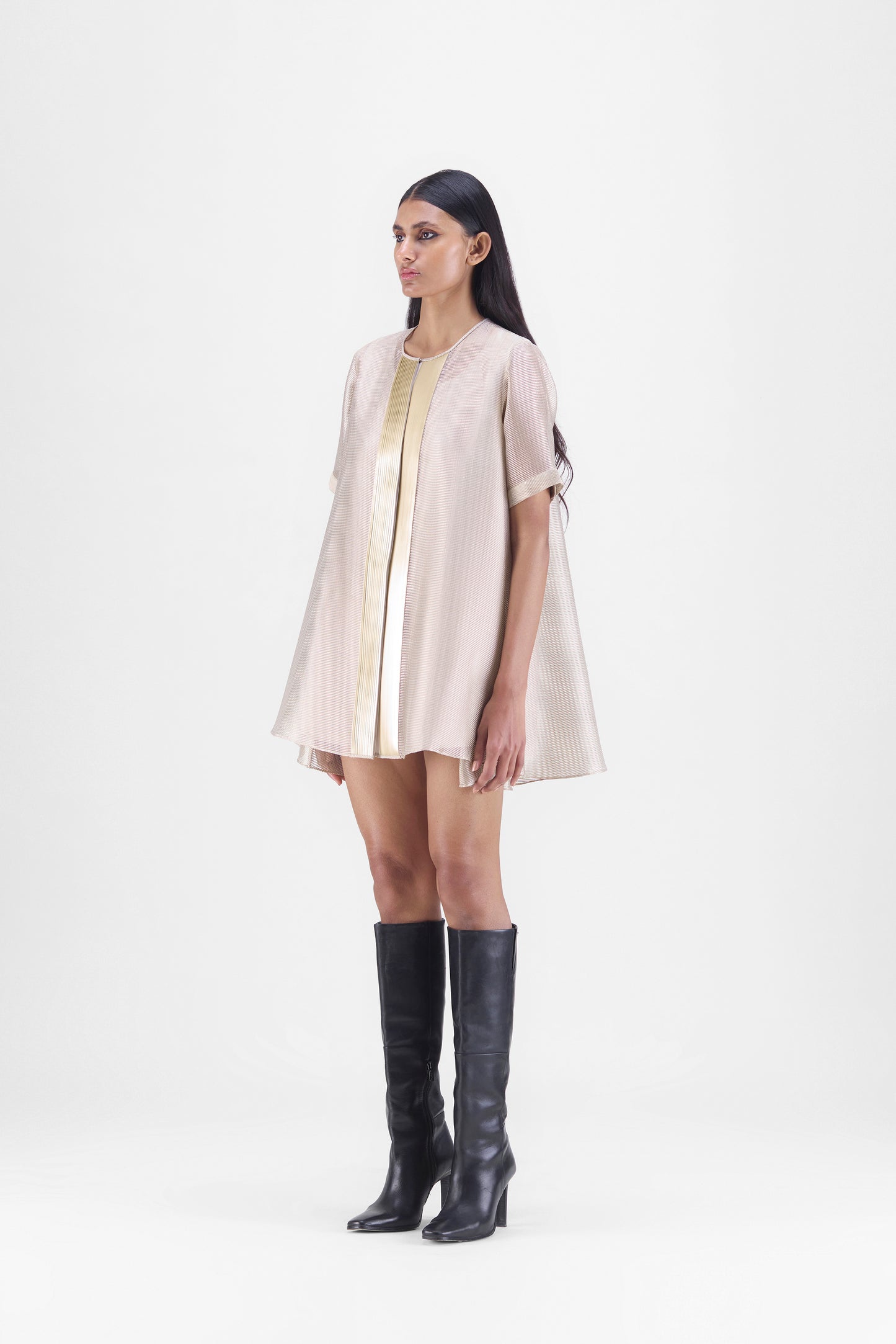 Metallic Sheer Shirt