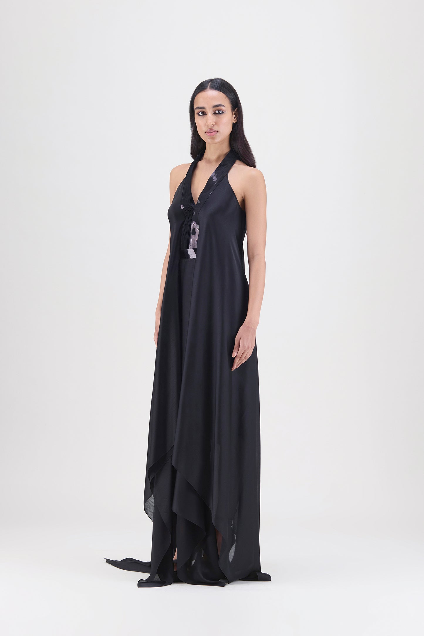 Metallic Layered Dress