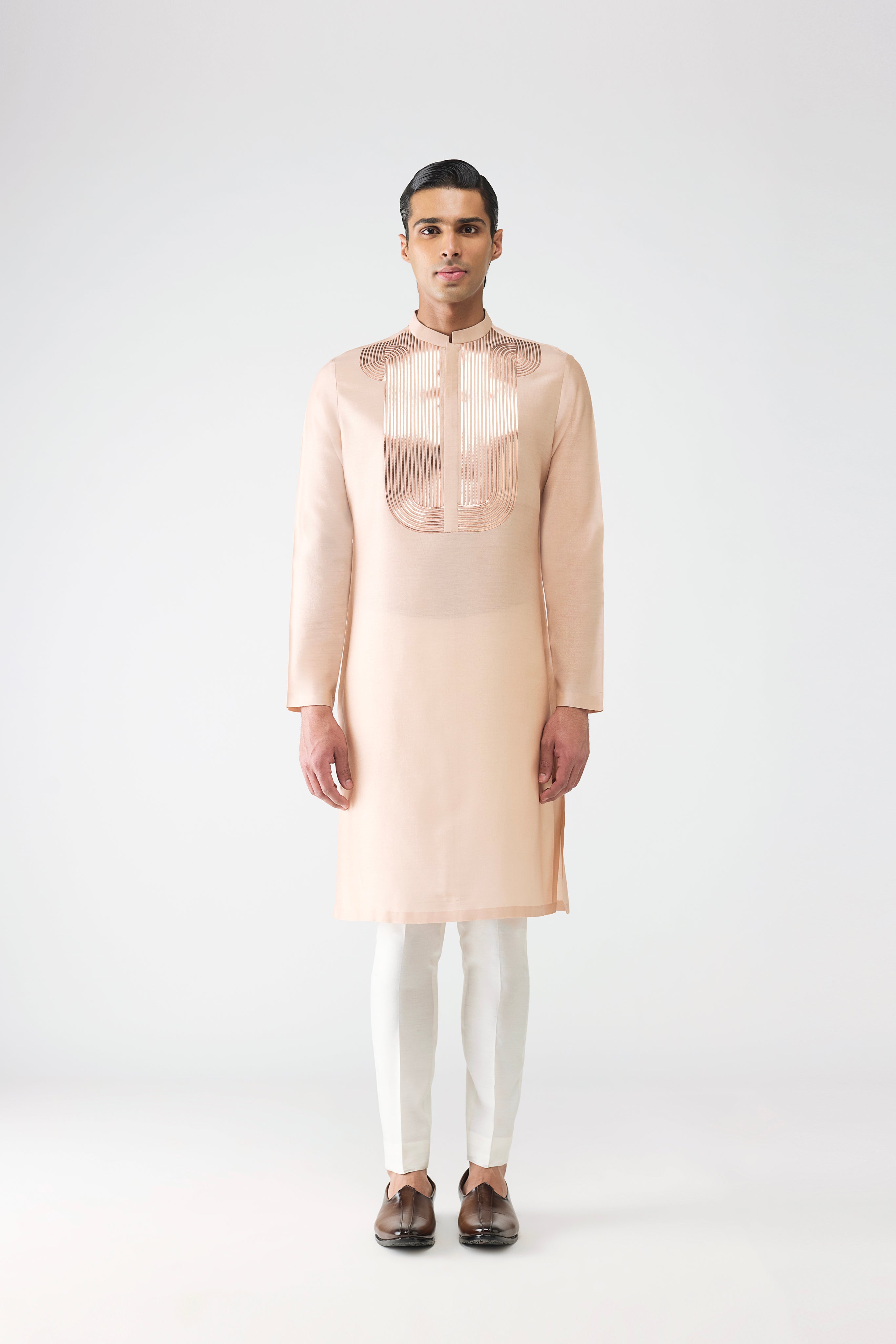 Metallic Link Kurta Set