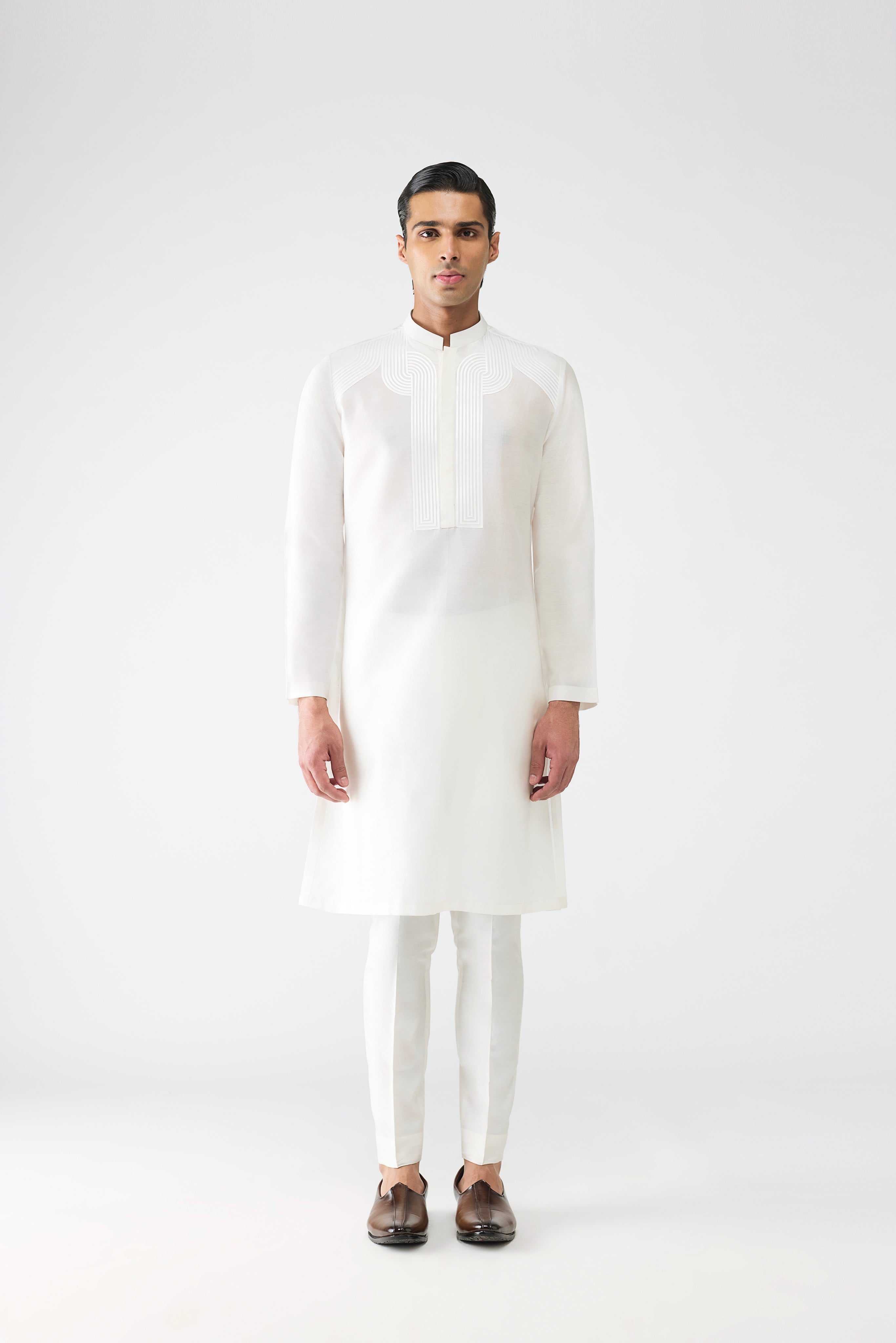Metallic Link Kurta Set