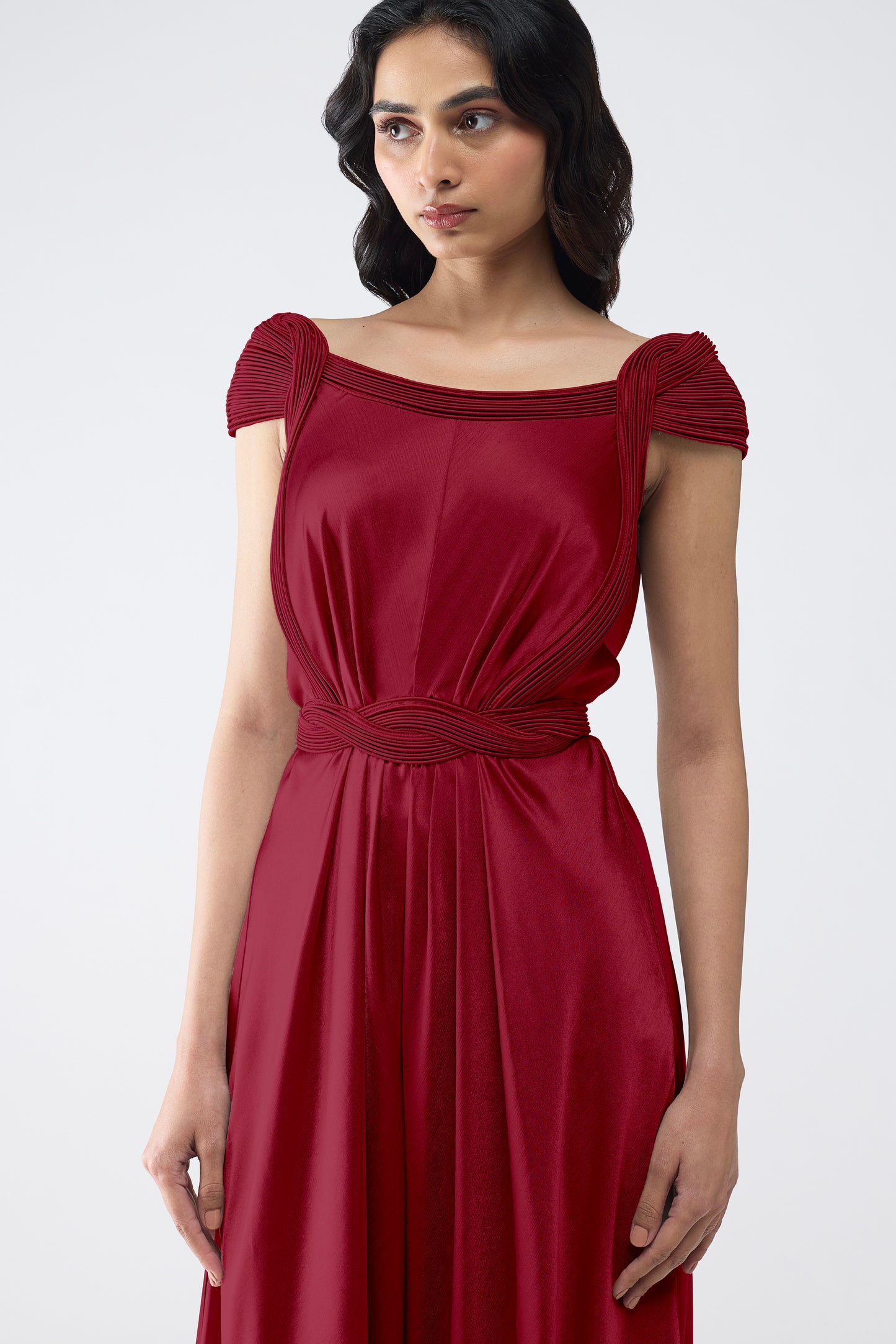 Micro Pleated Jumpsuit