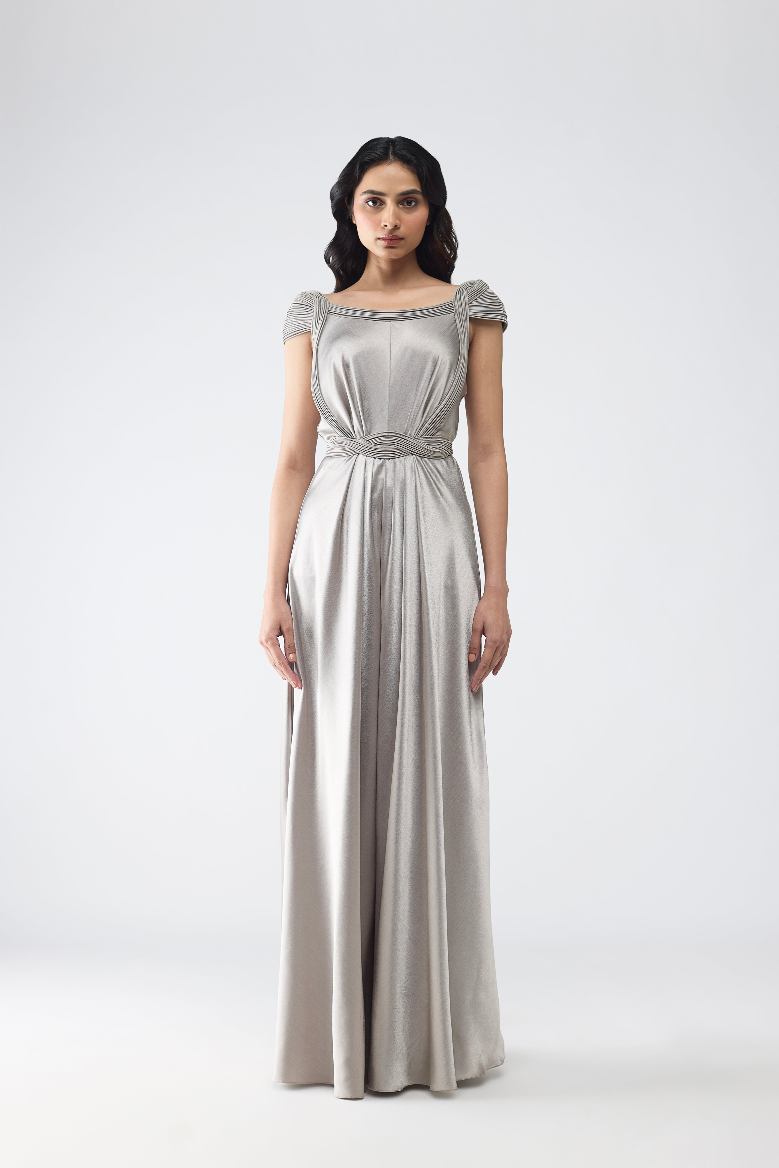 Micro Pleated Jumpsuit