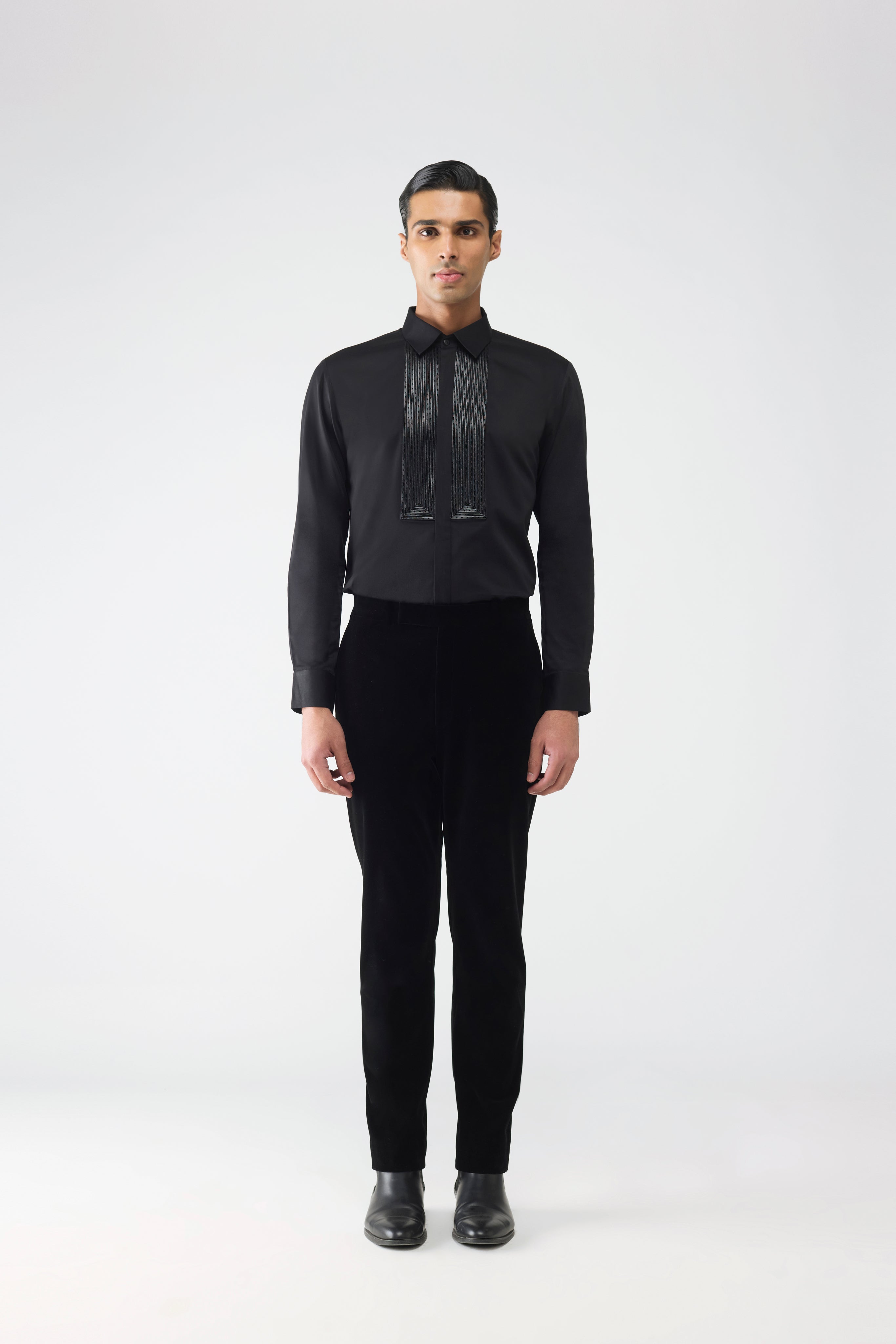 Metallic Corded Shirt