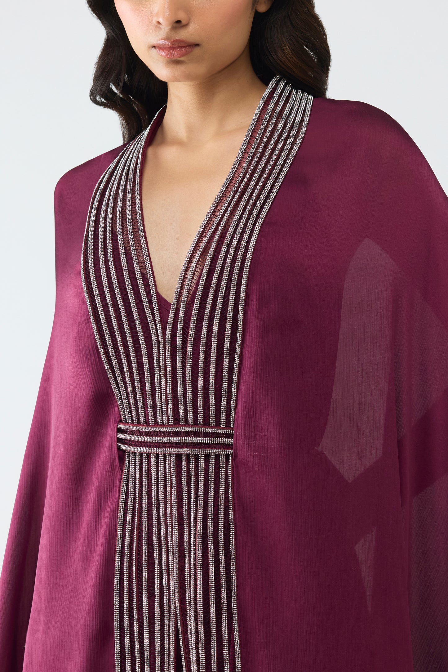 Structured Crystalvein Cape Set