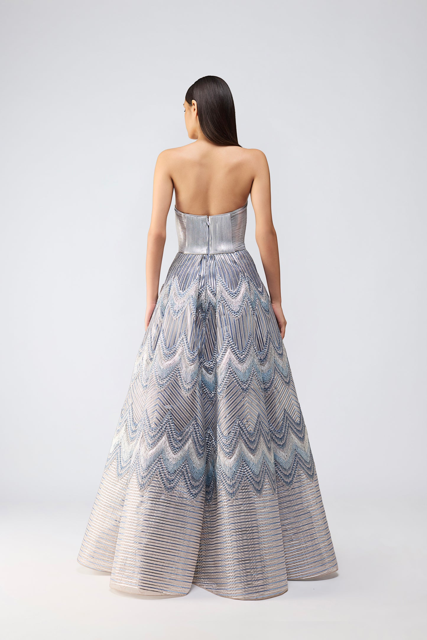 Metallic Scale Gown