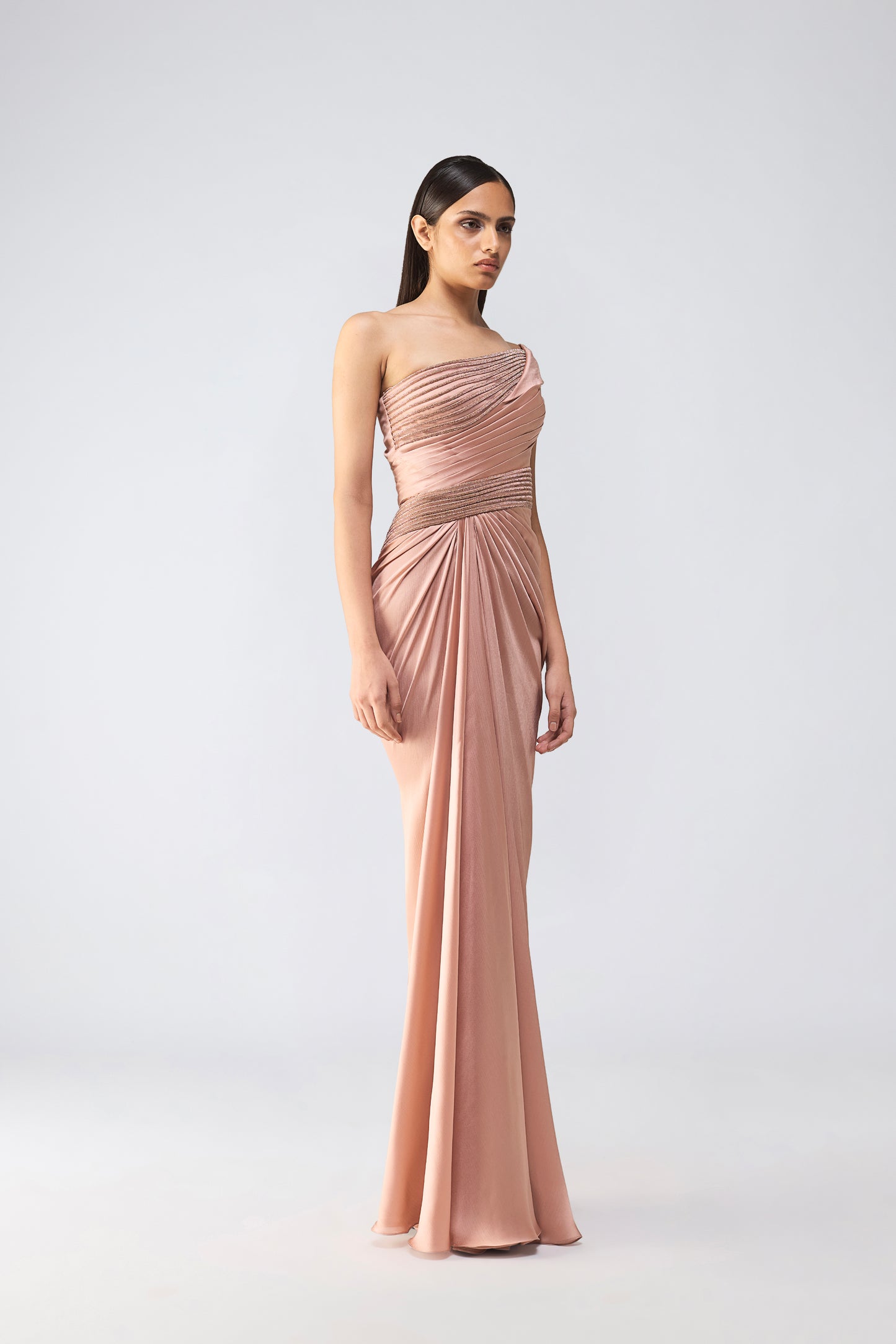 Moulded Crystalvein Gown