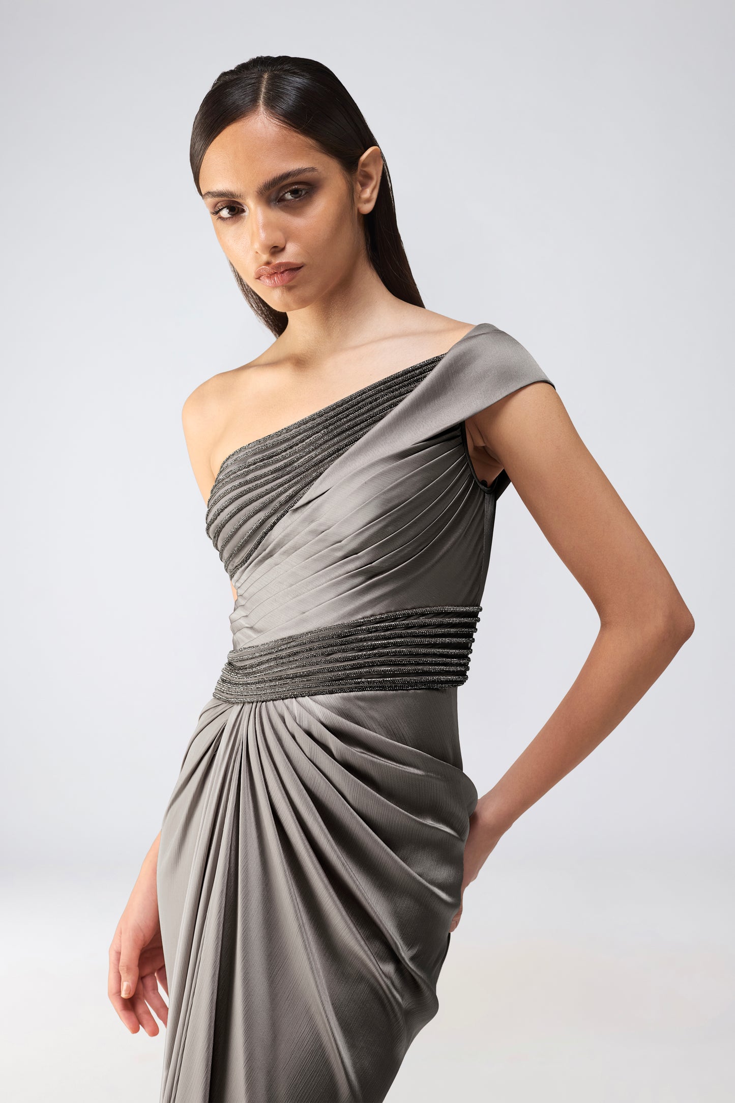 Moulded Crystalvein Gown