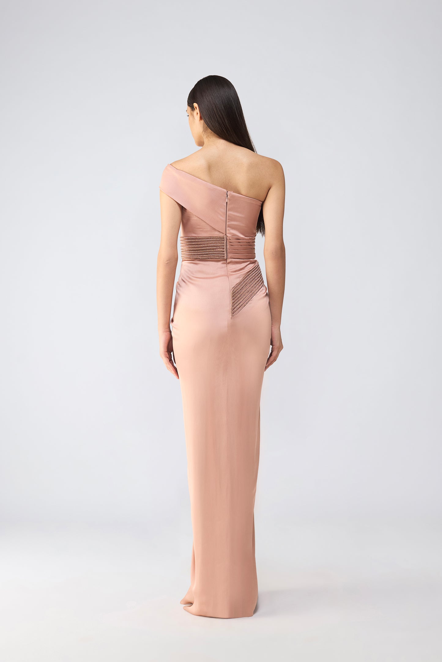 Moulded Crystalvein Gown