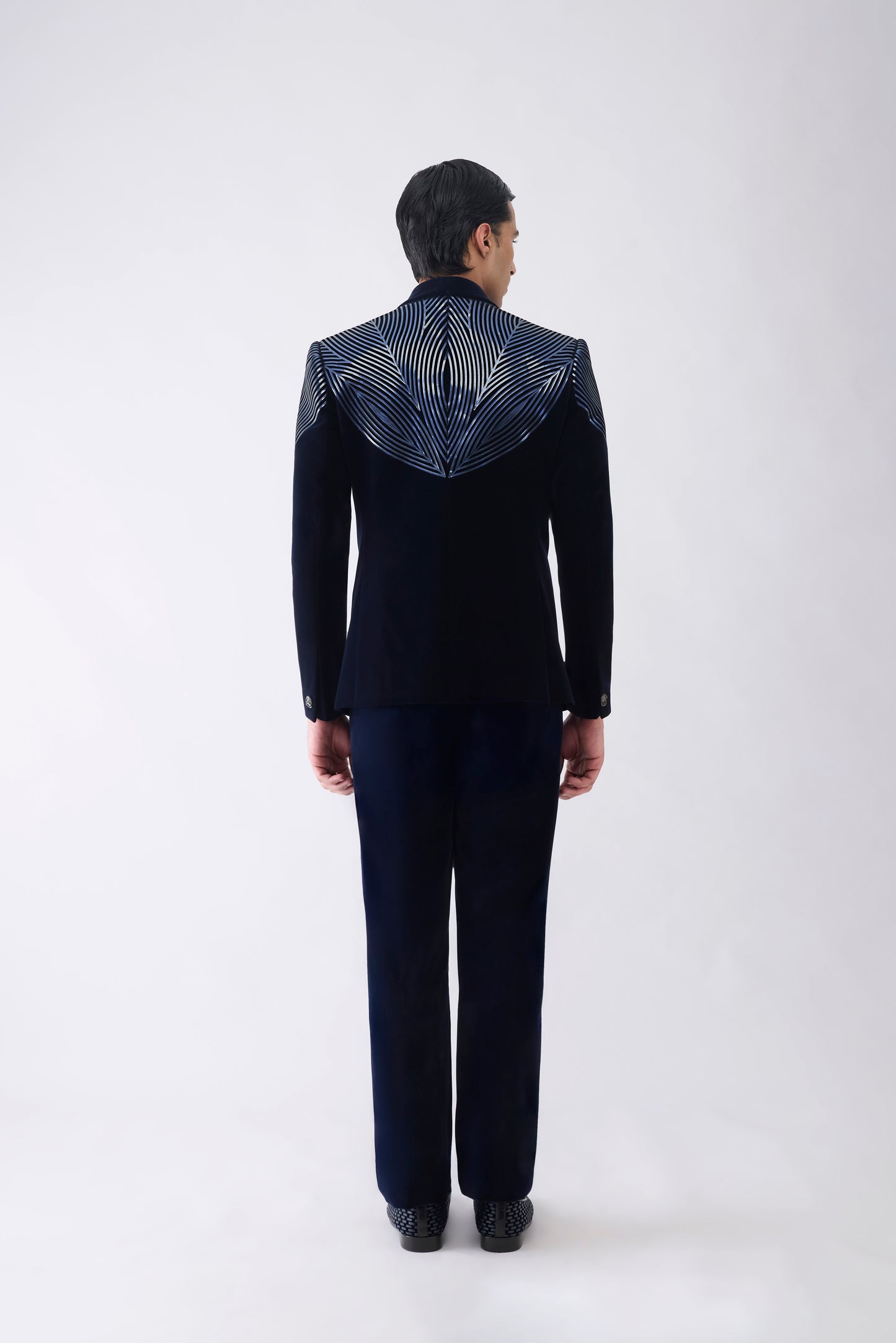 Metallic Link Tuxedo Set