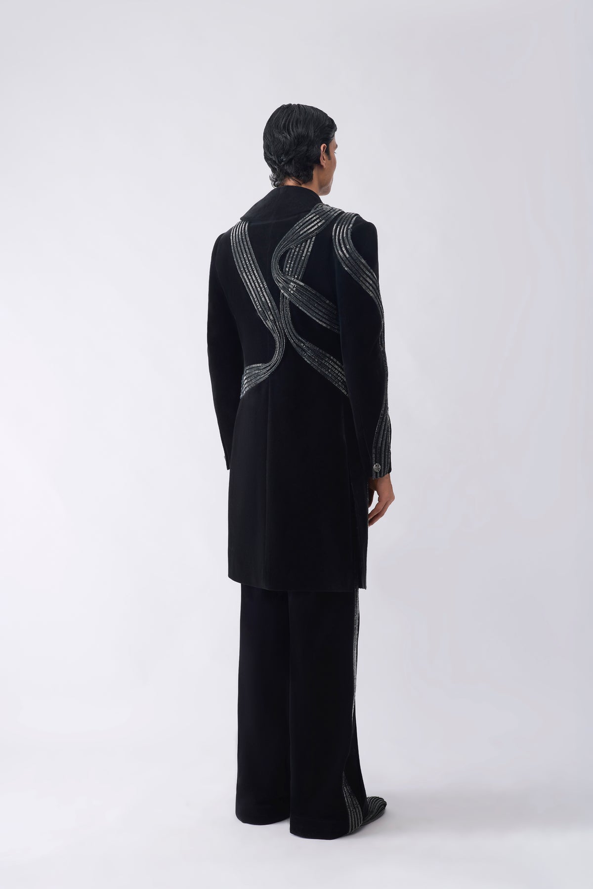 Crystalvein Long Jacket Set