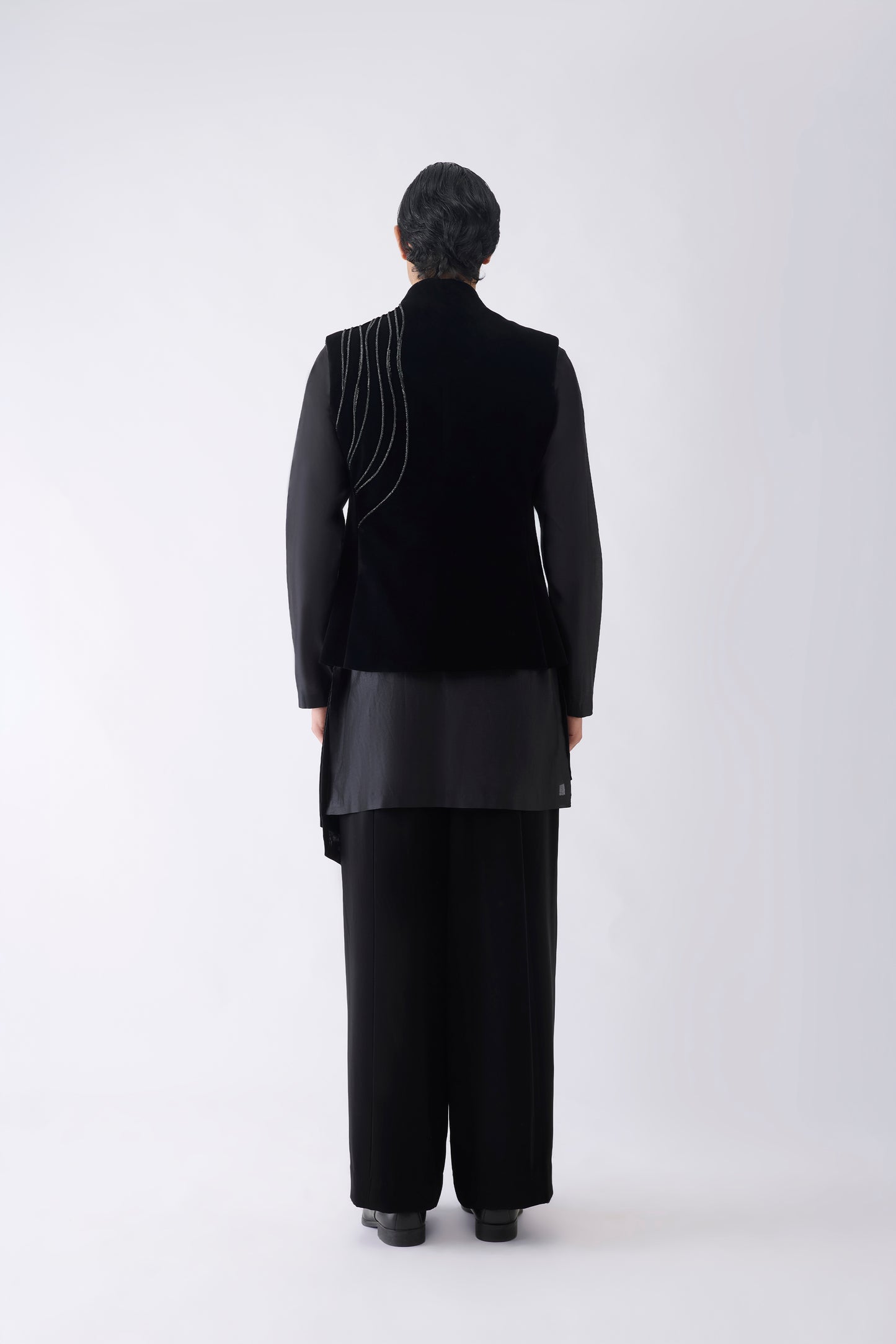 Crystalvein Kurta Bundi Set