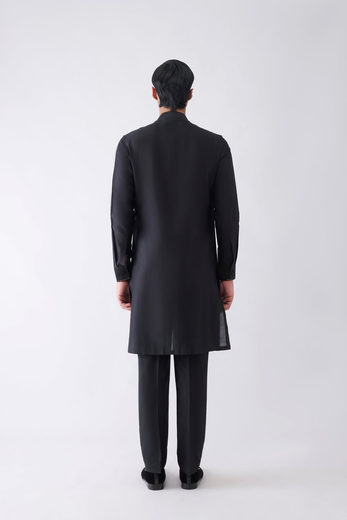 Metallic Hand Woven Kurta