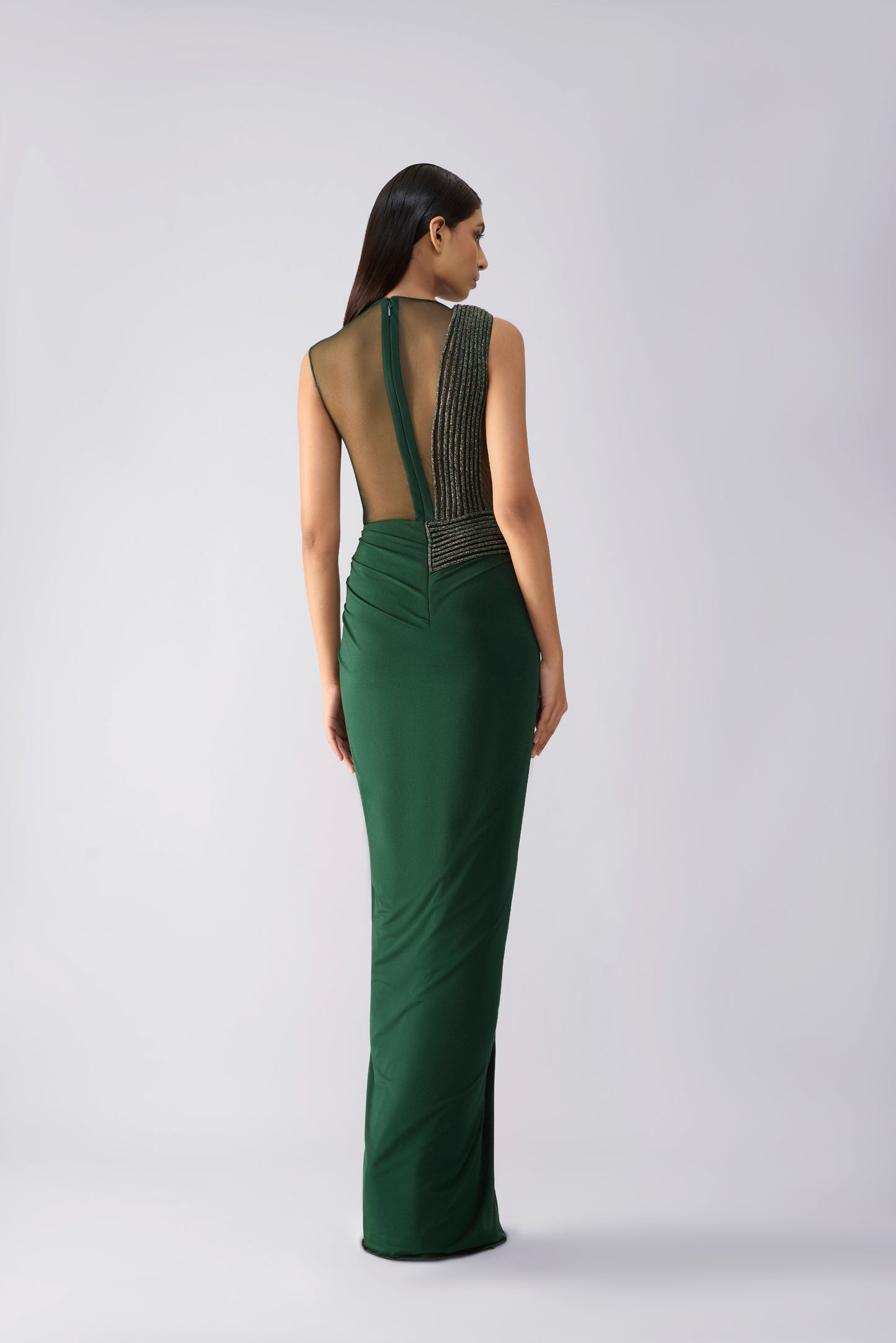 Moulded Crystalvein Gown