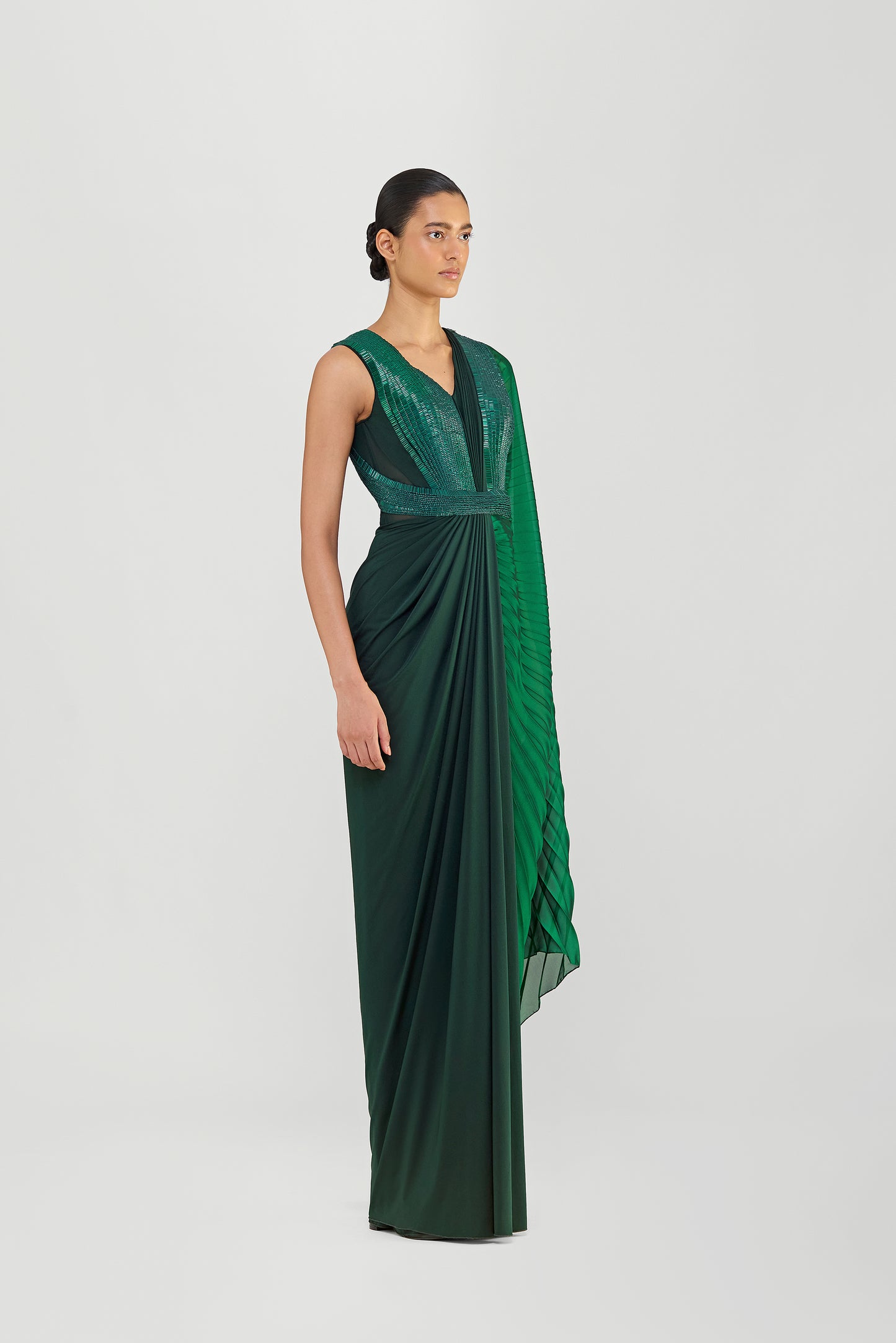 Moulded Draped Saree