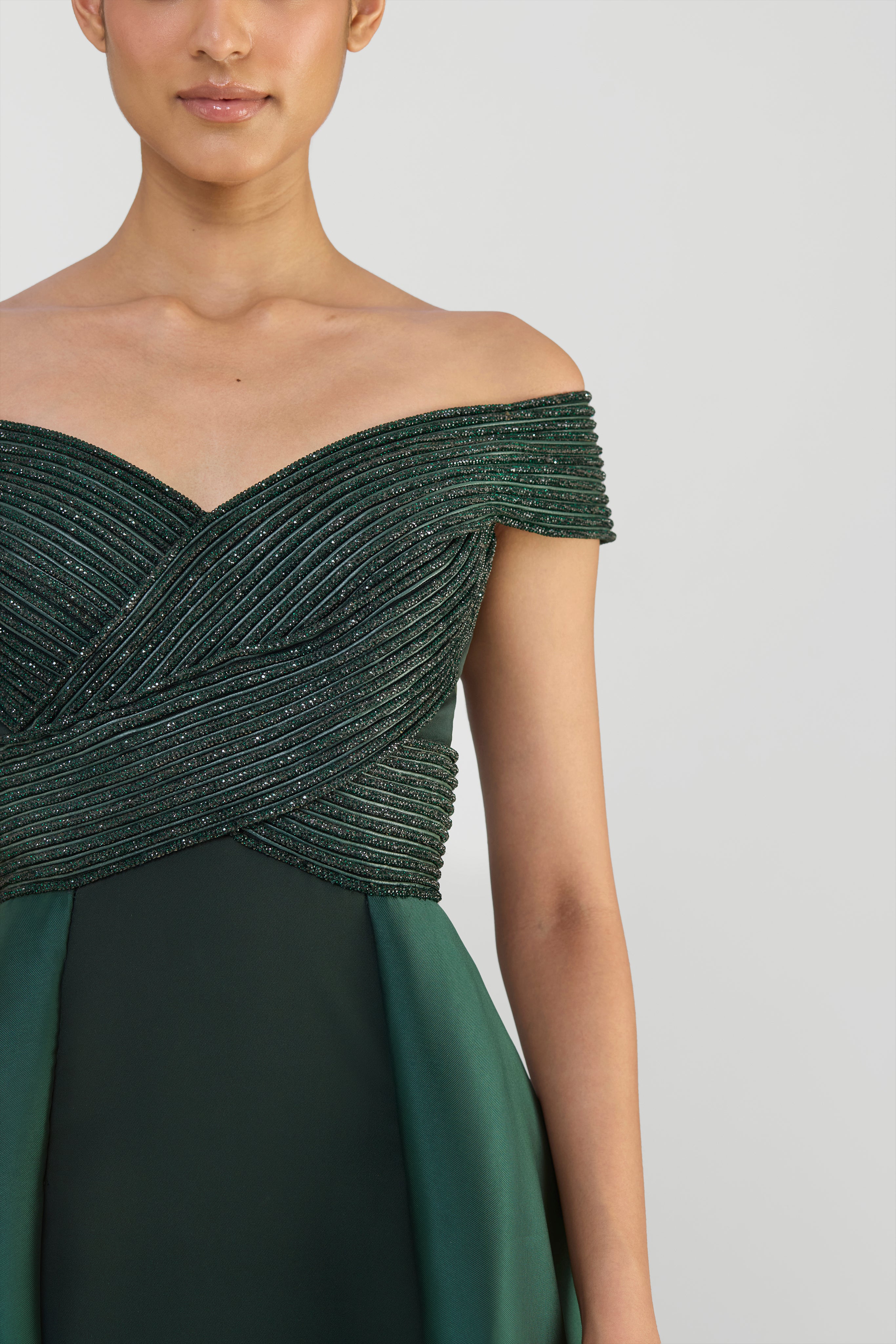 Structured Crystalvein Gown