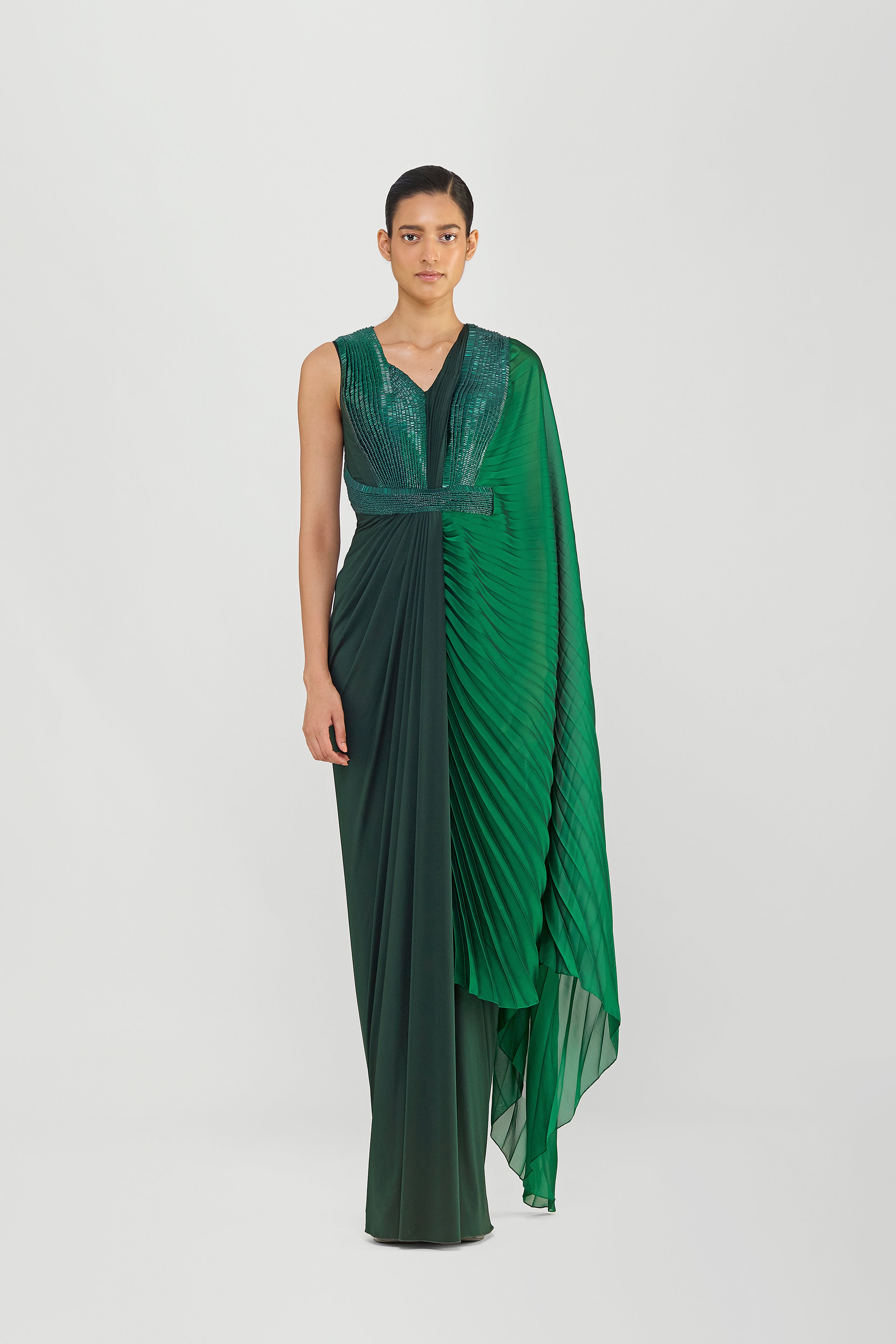 Moulded Draped Saree