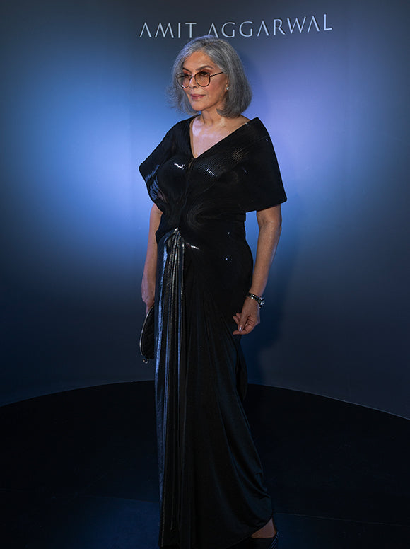 Zeenat Aman in The Eternity Gown