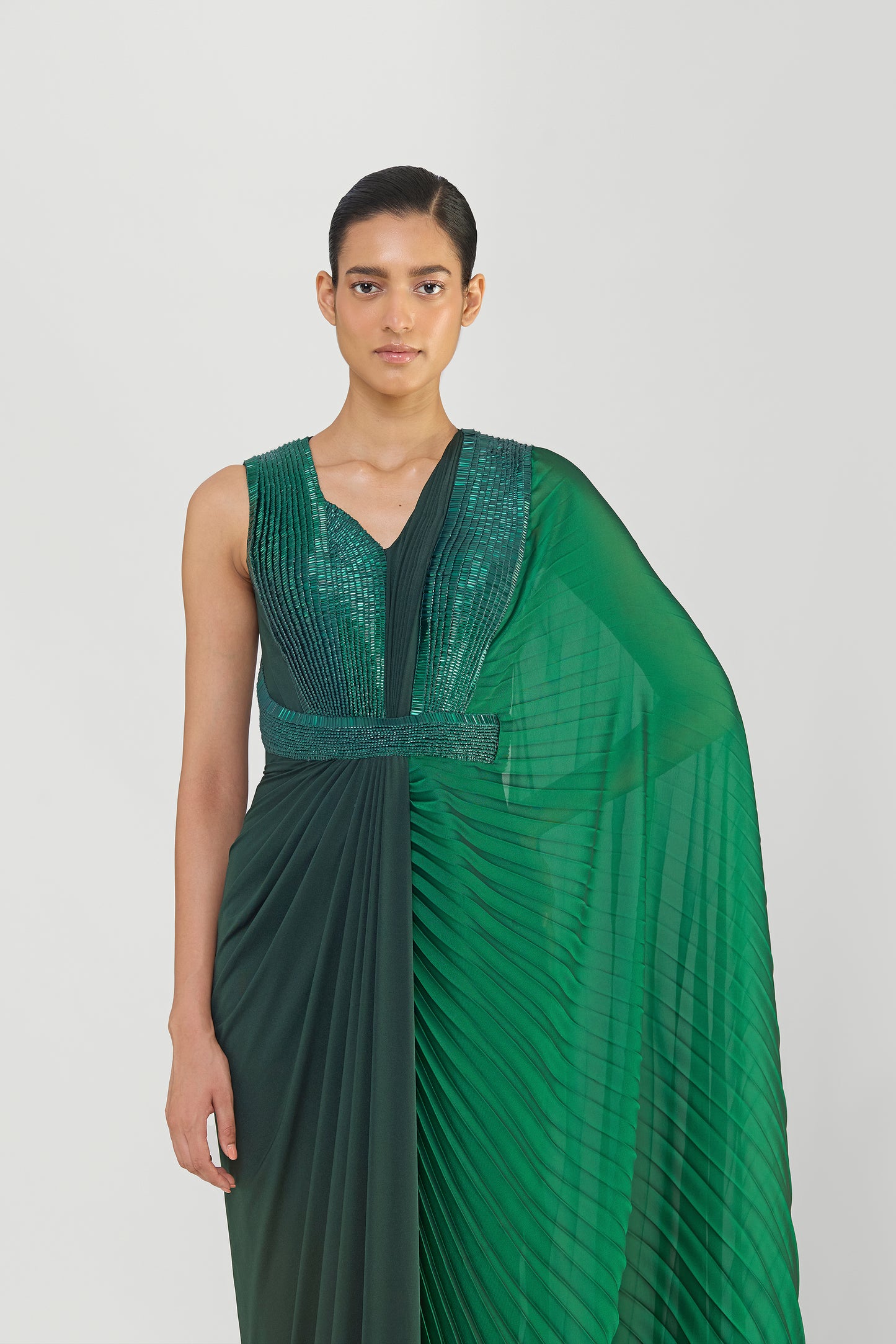Moulded Draped Saree
