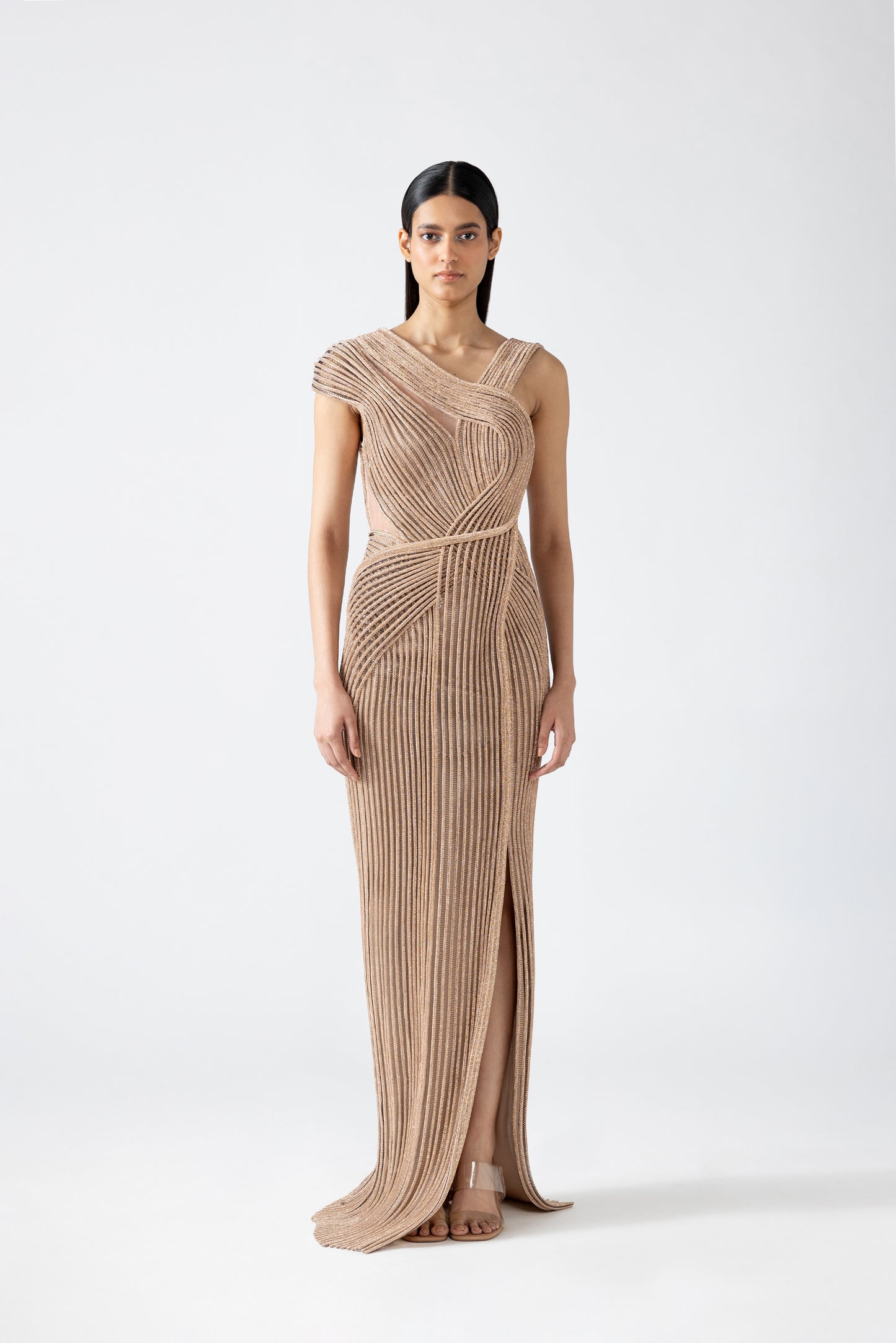 Moulded Crystalvein Gown