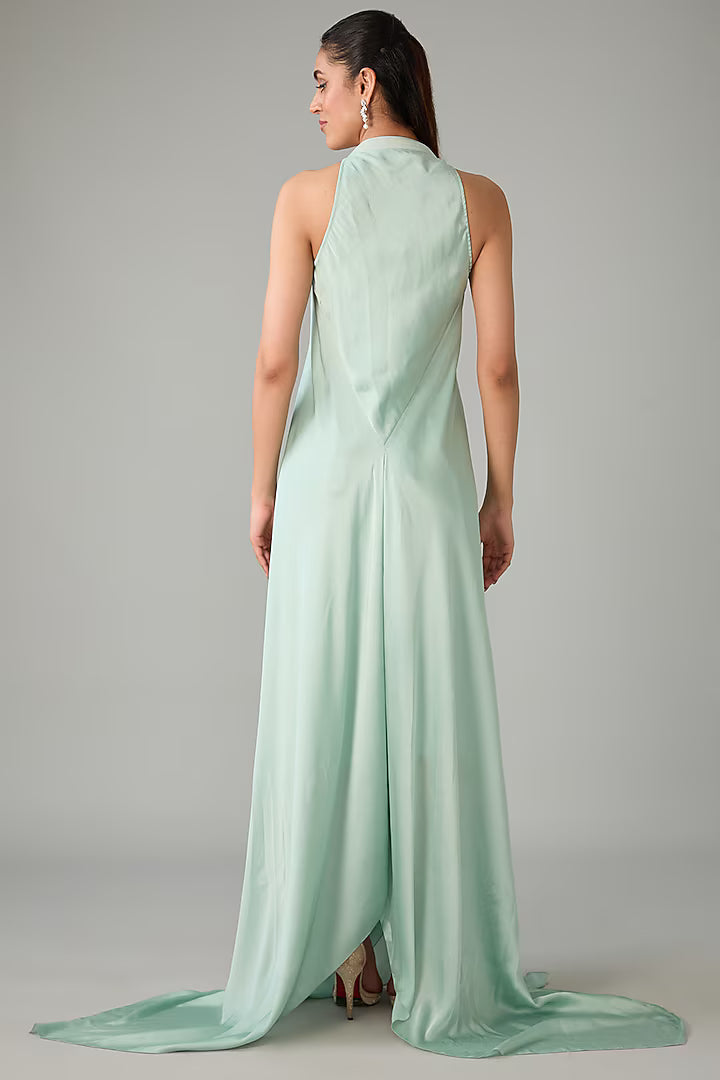 Metallic Layered Dress