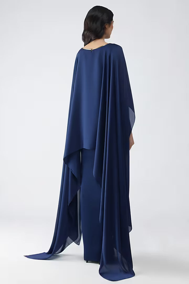 Banarsi Cropped Cape & Skirt