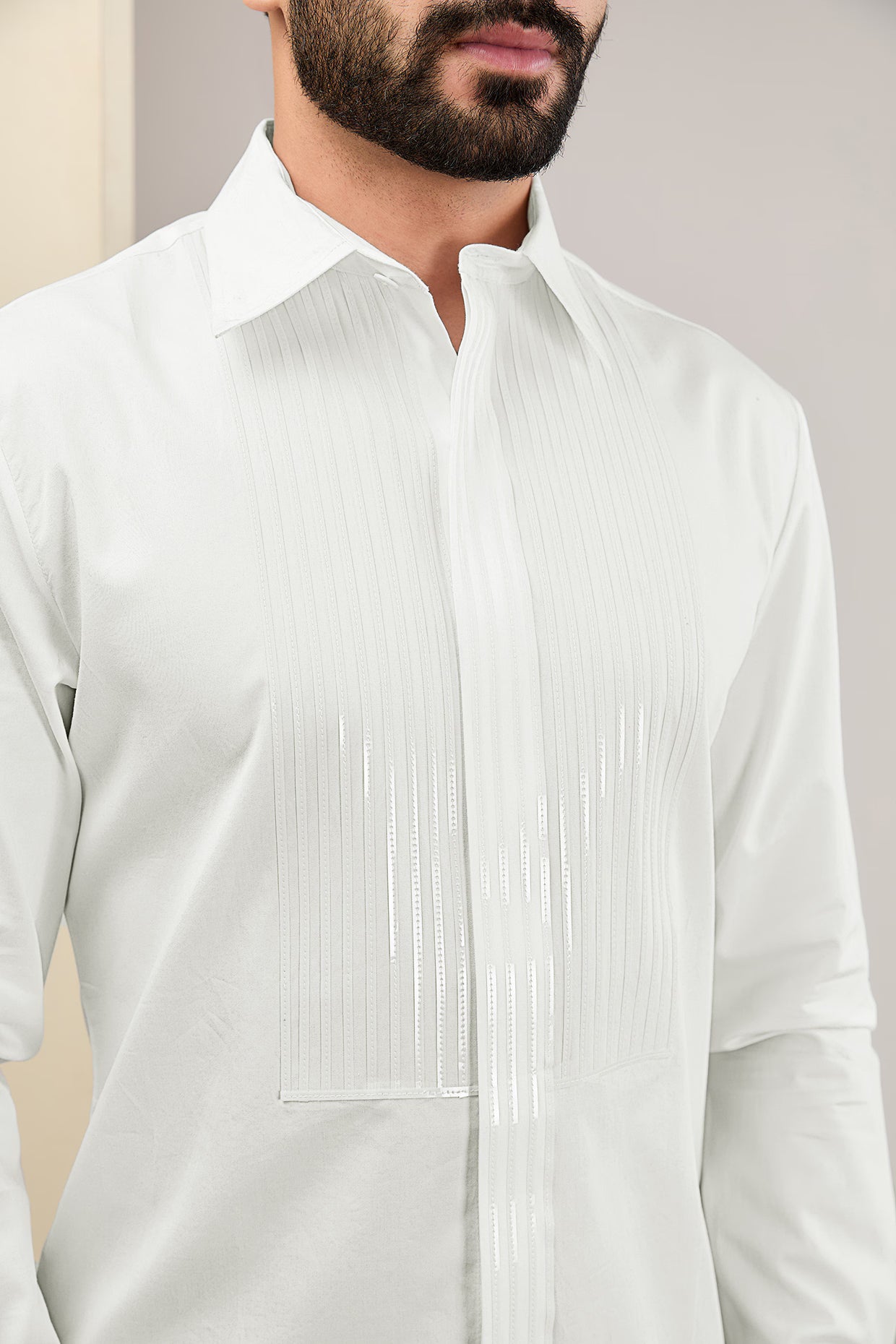 Cotton Satin Shirt