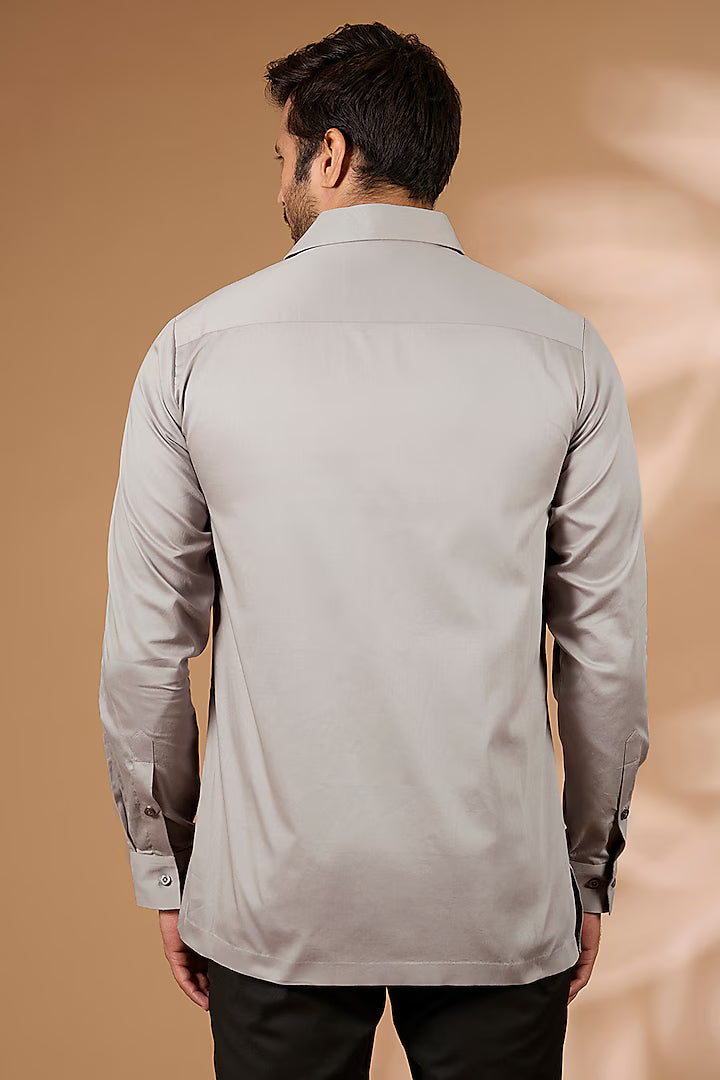 Satin Cotton Shirt