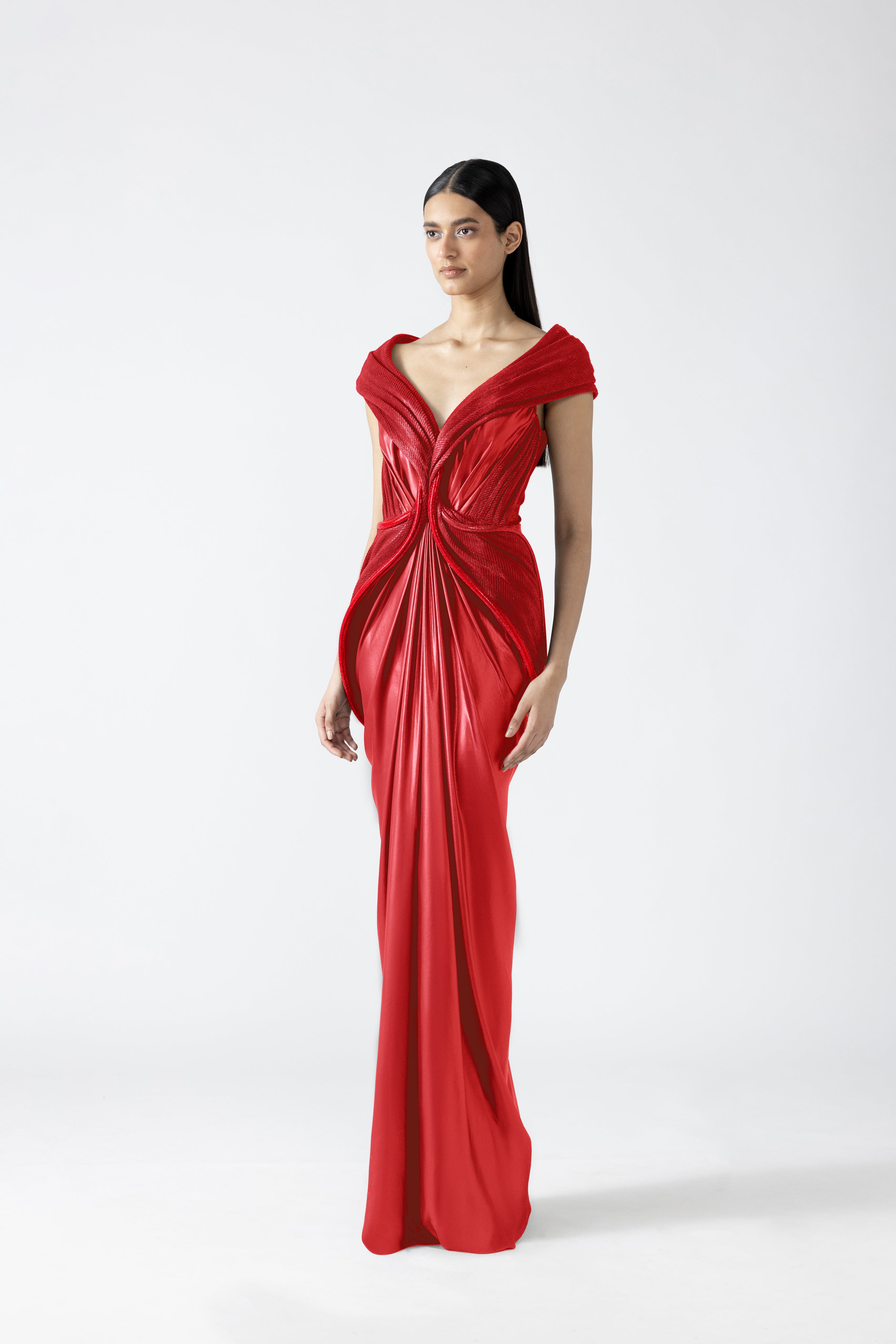 Moulded Hand-Woven Textile Gown