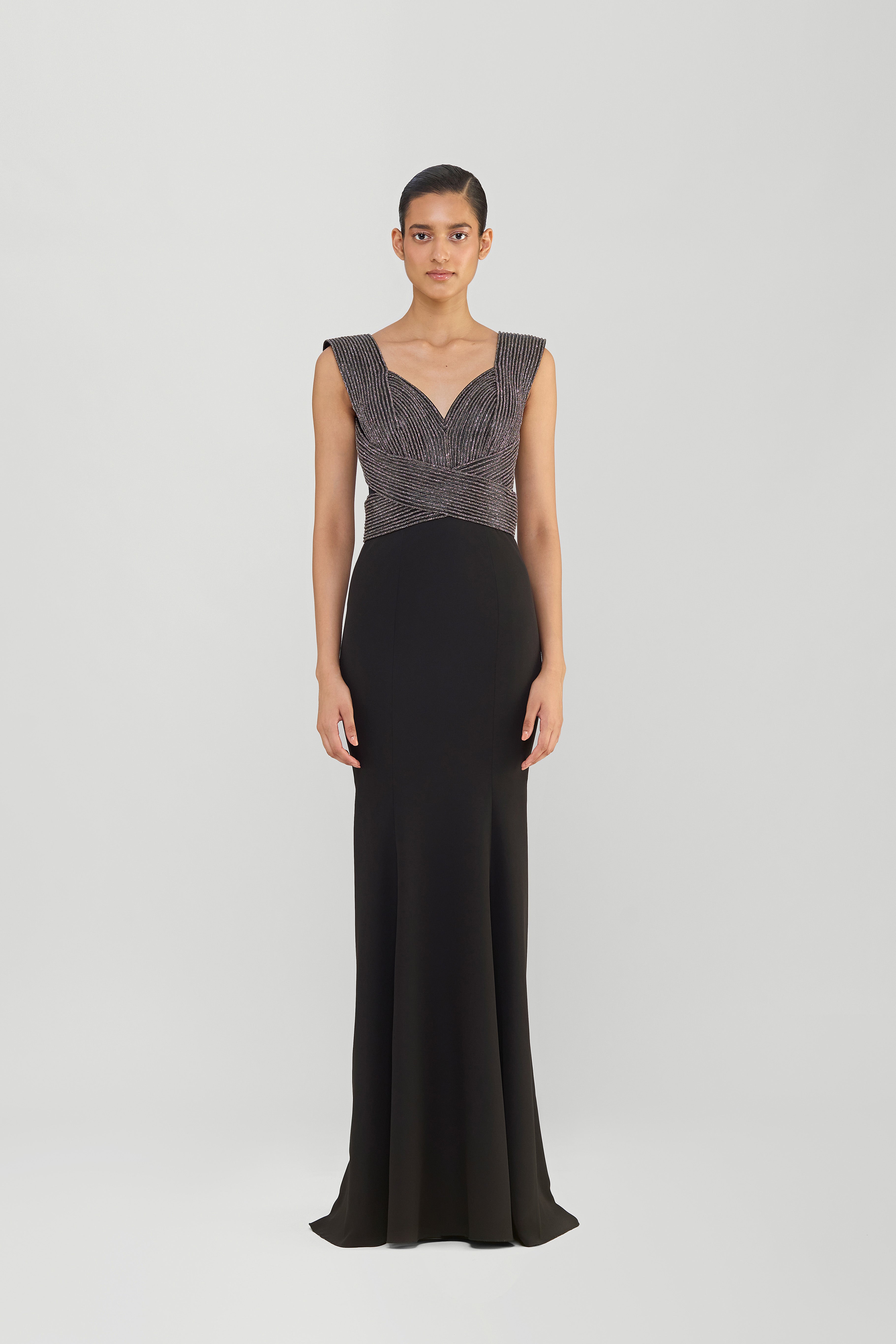 Moulded Crystalvein Gown