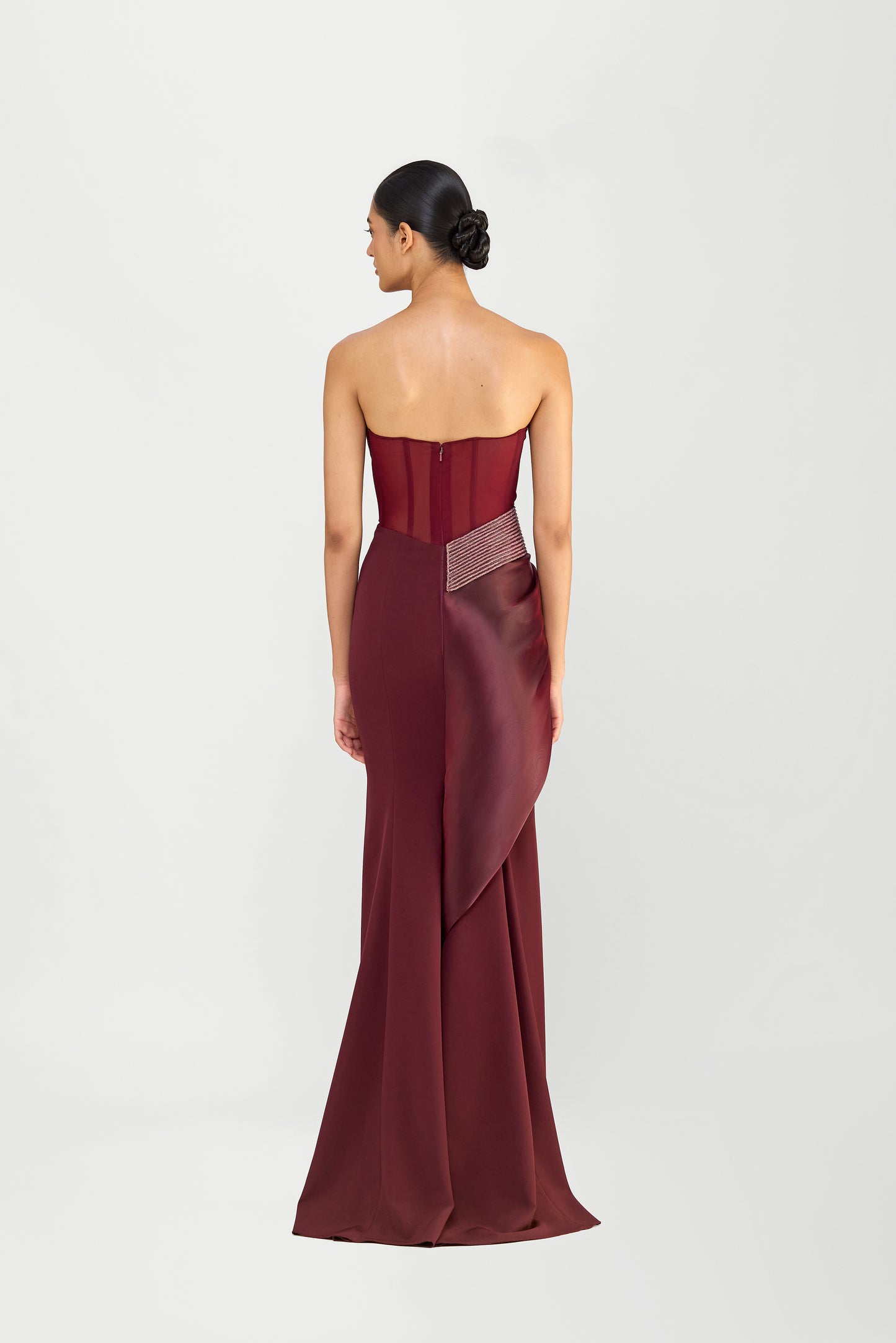 Moulded Crystalvein Gown