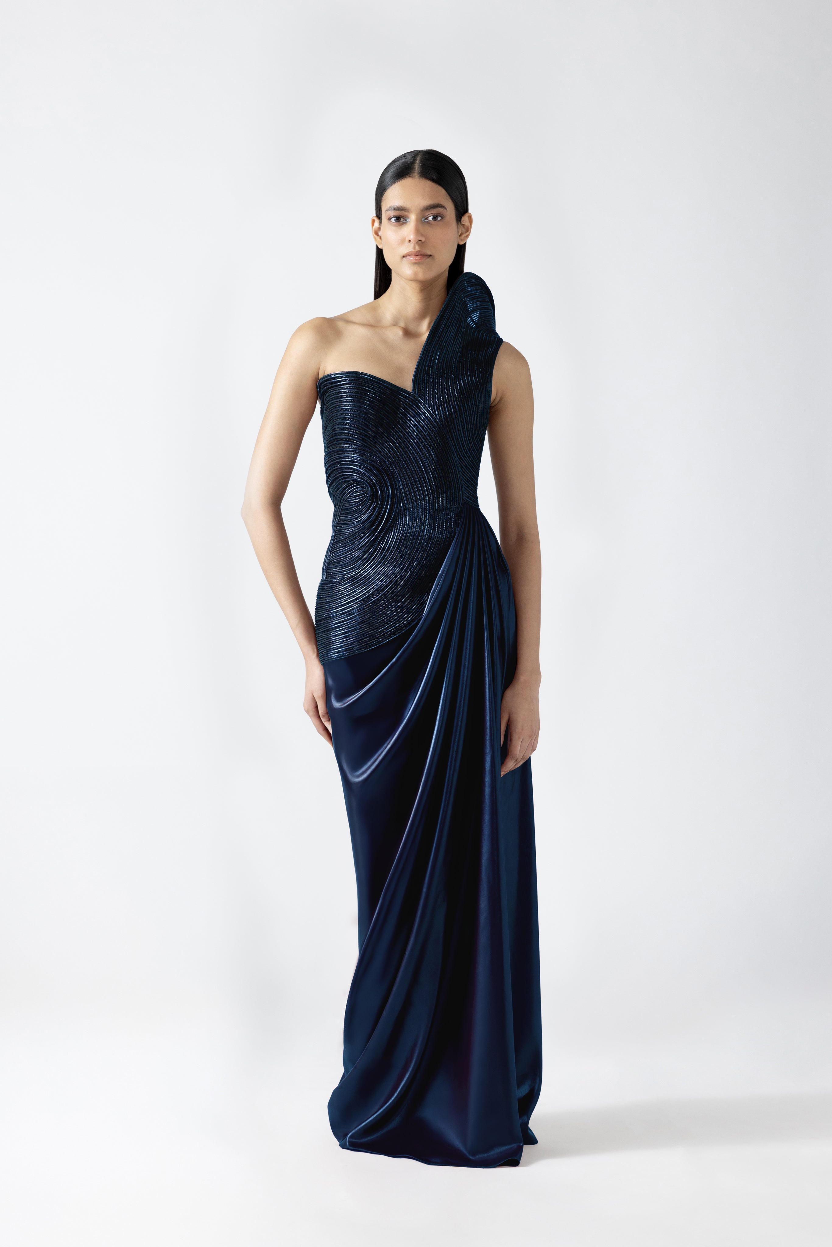 Structured Corded Gown
