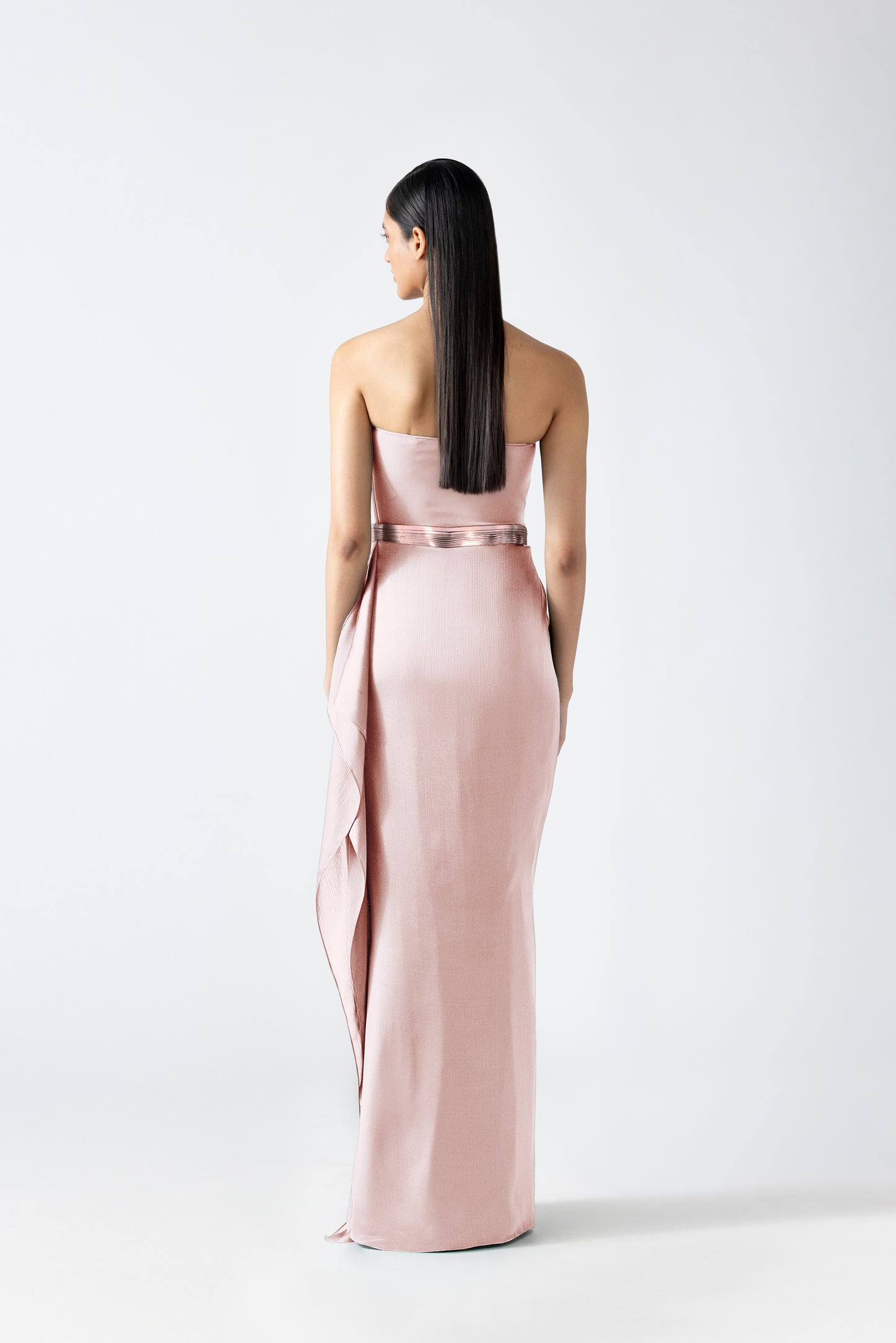 Moulded Metallic Gown