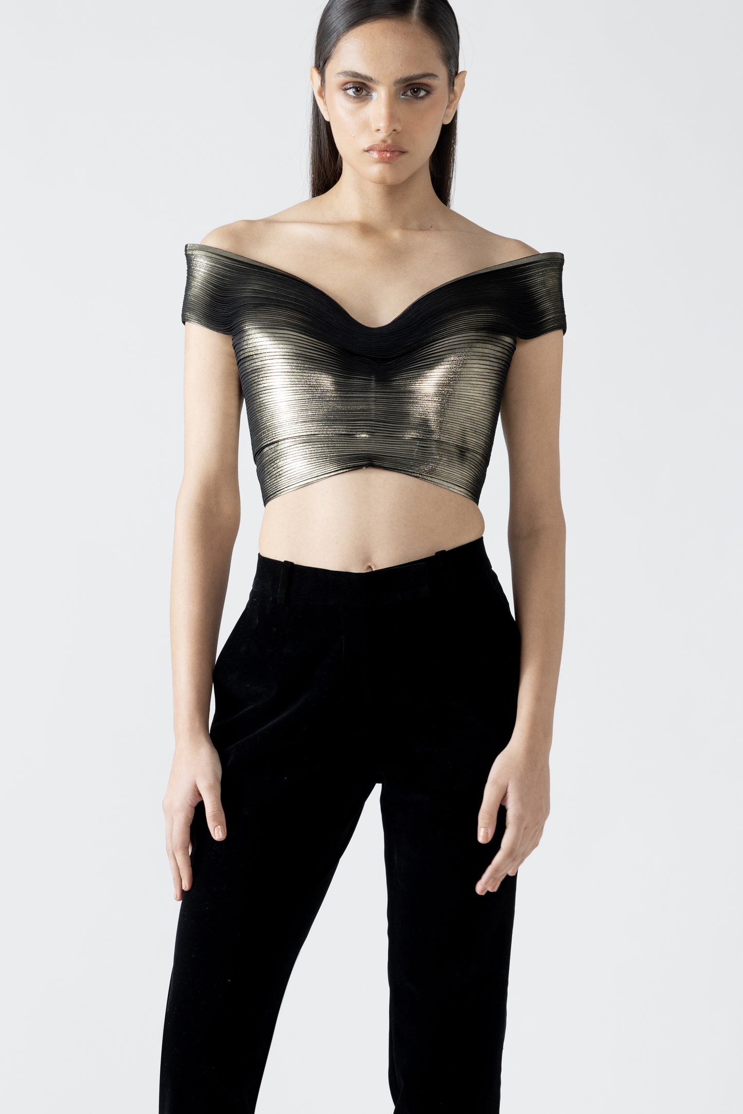 Moulded Metallic Top