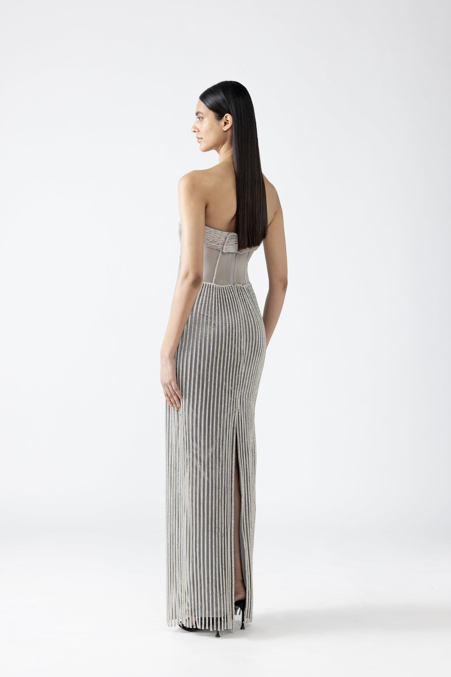 Moulded Crystalvein Gown