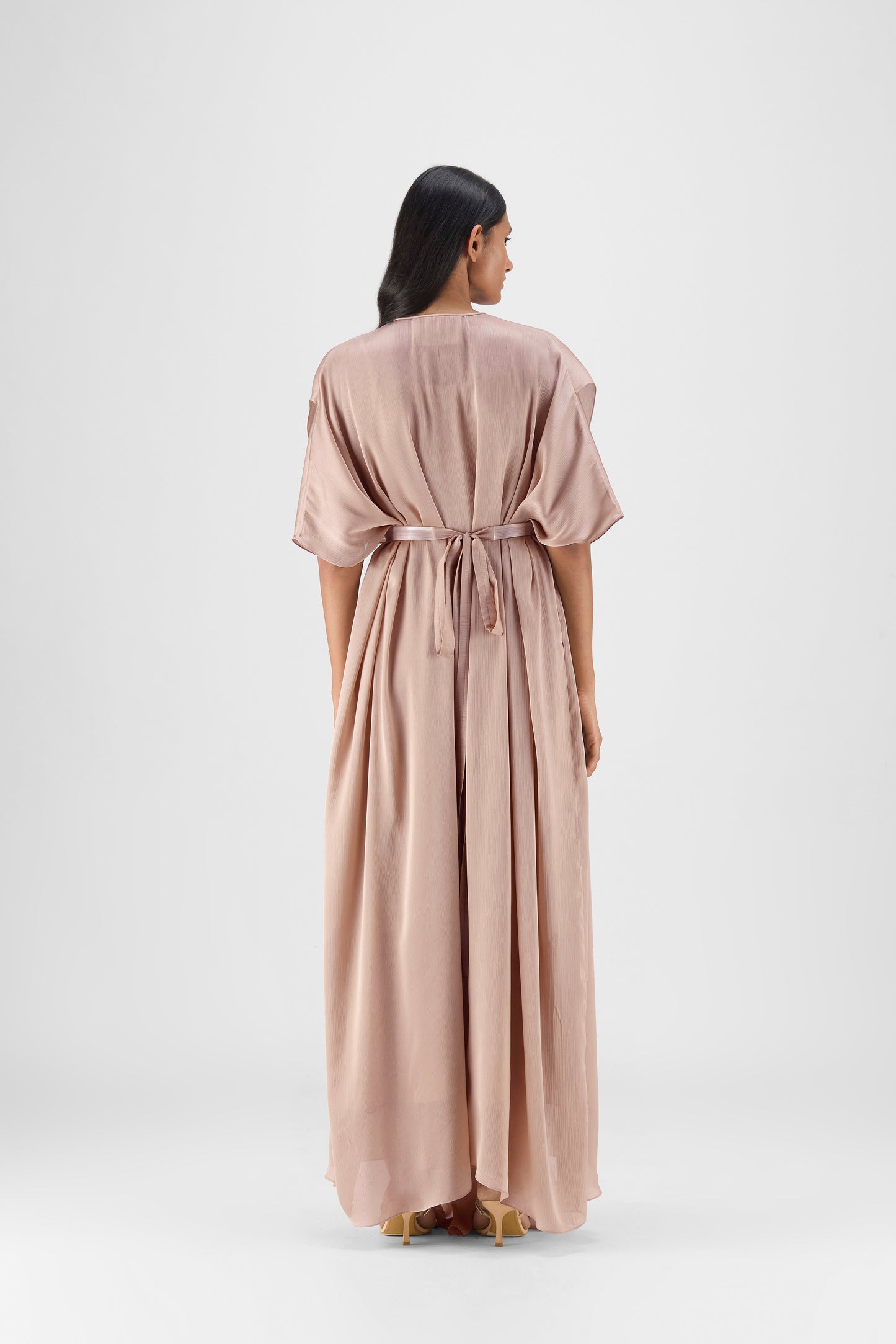 Pleated Layered Dress