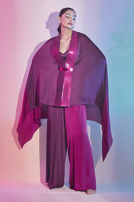 Plum Fuchsia Cape
