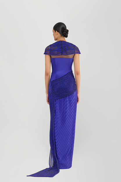 Moulded Crystalvein Gown