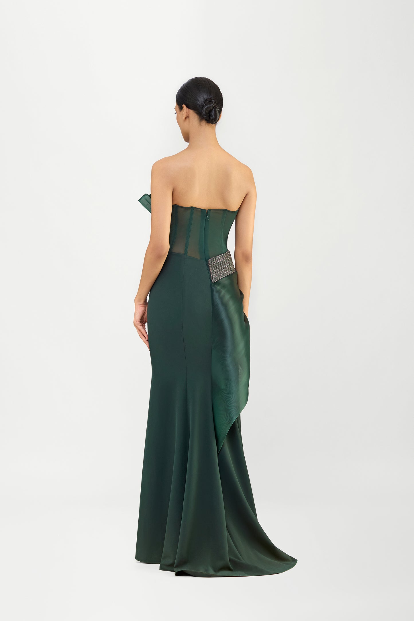 Moulded Crystalvein Gown