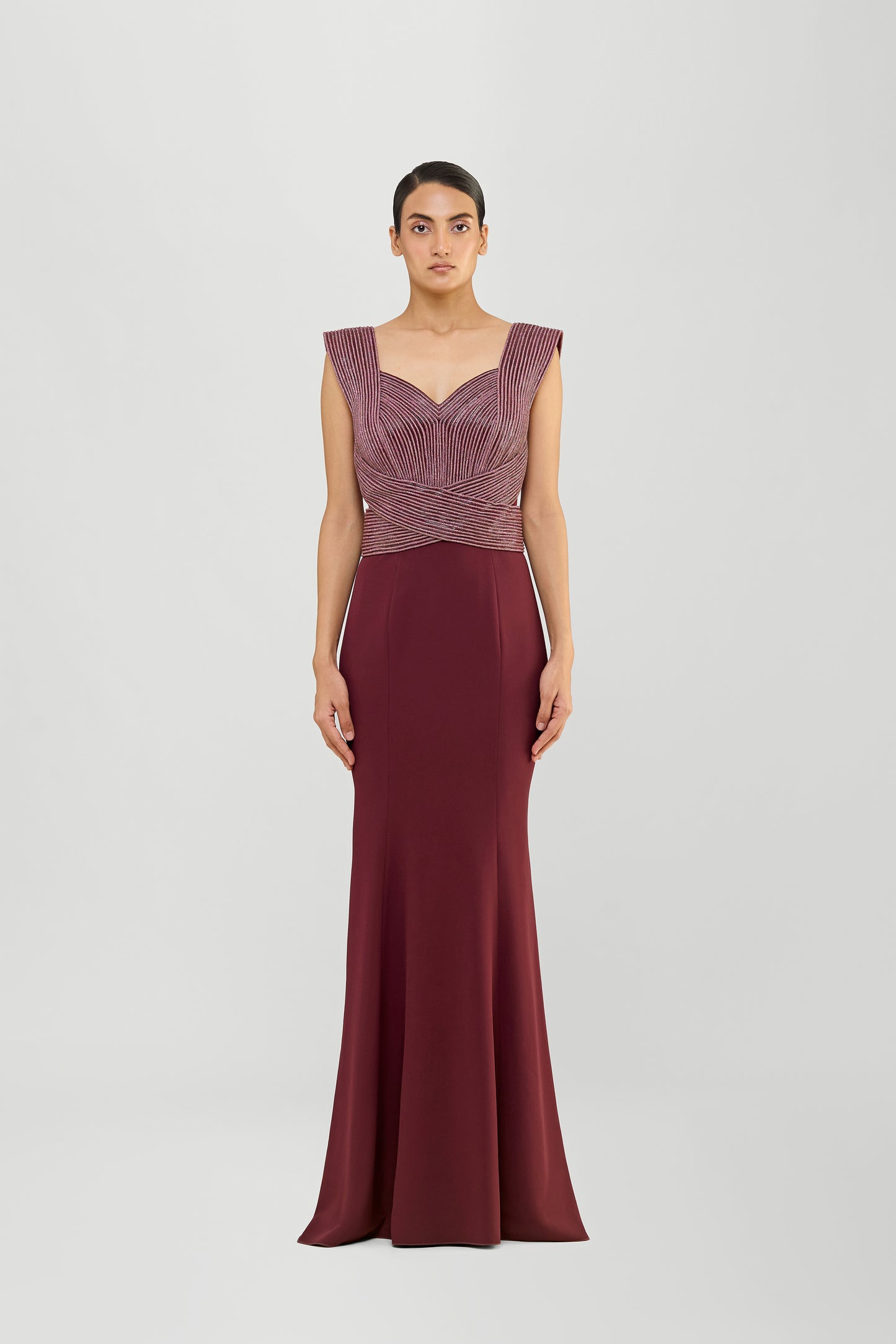 Moulded Crystalvein Gown