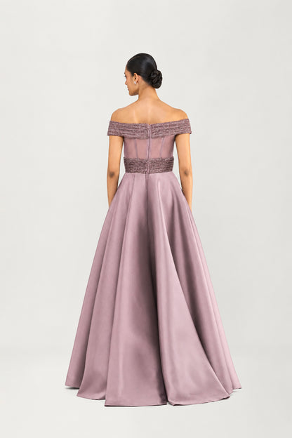 Structured Crystalvein Gown