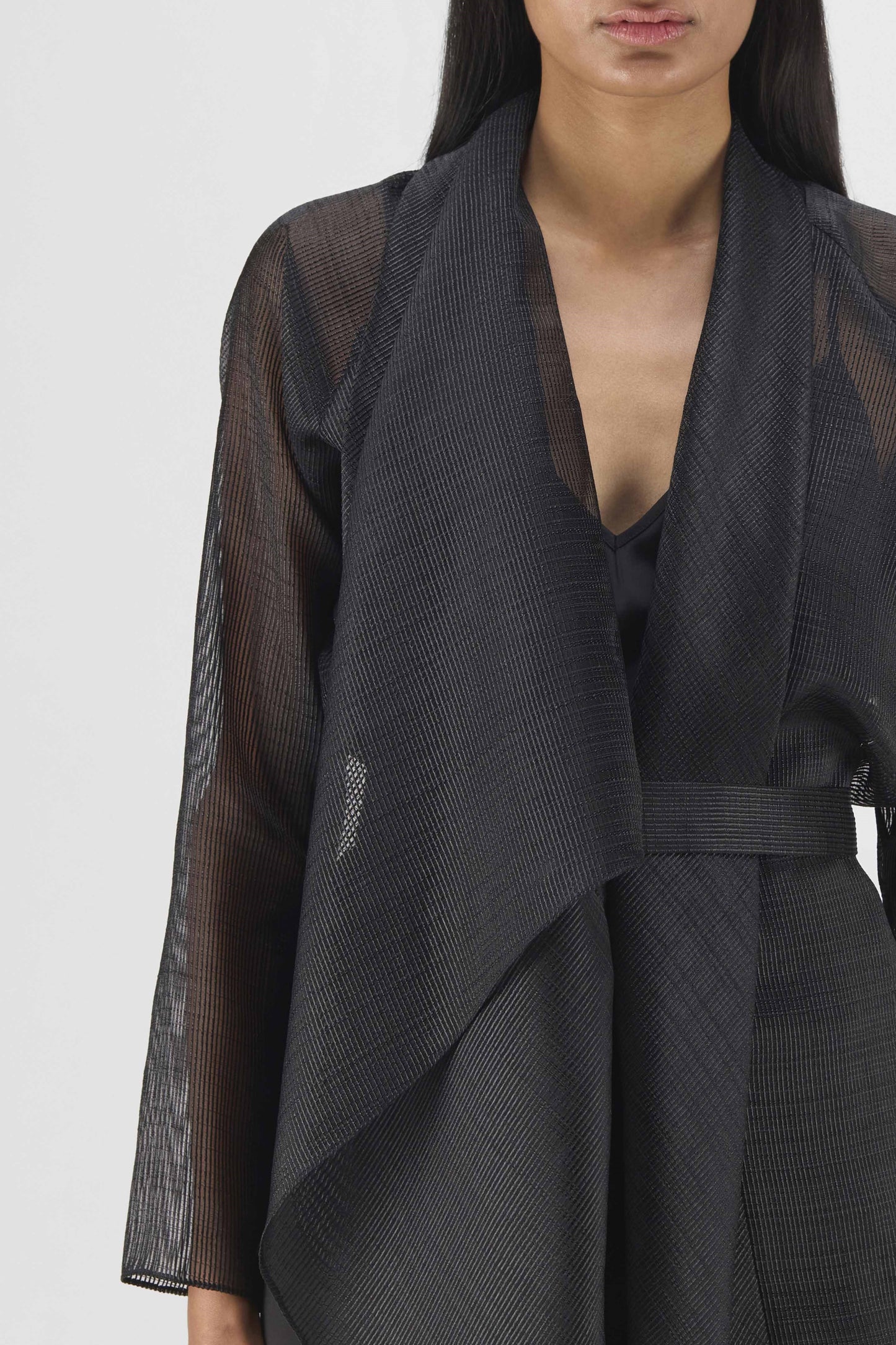 Draped Wrap Shirt