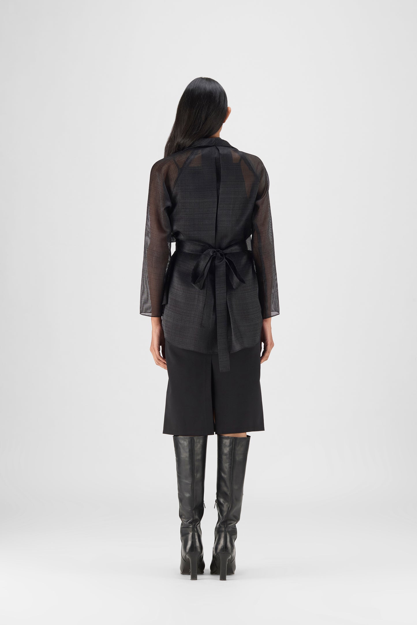 Draped Wrap Shirt
