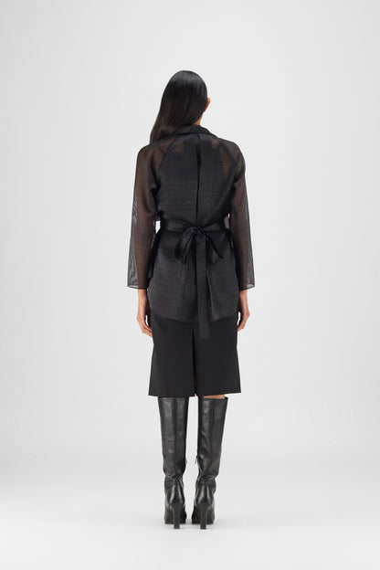 Draped Wrap Shirt