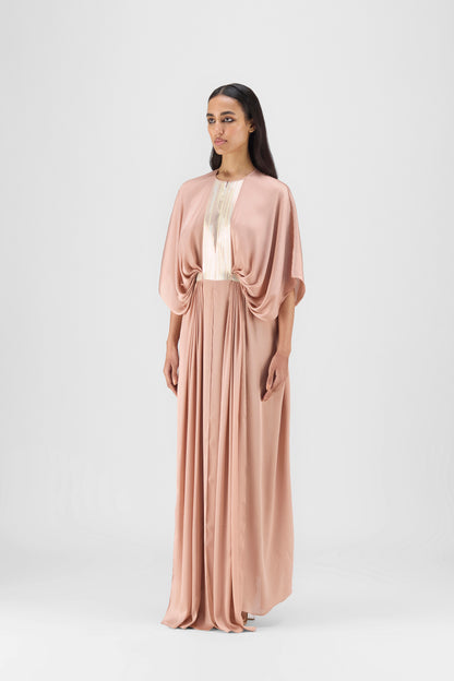 Pleated Layered Dress