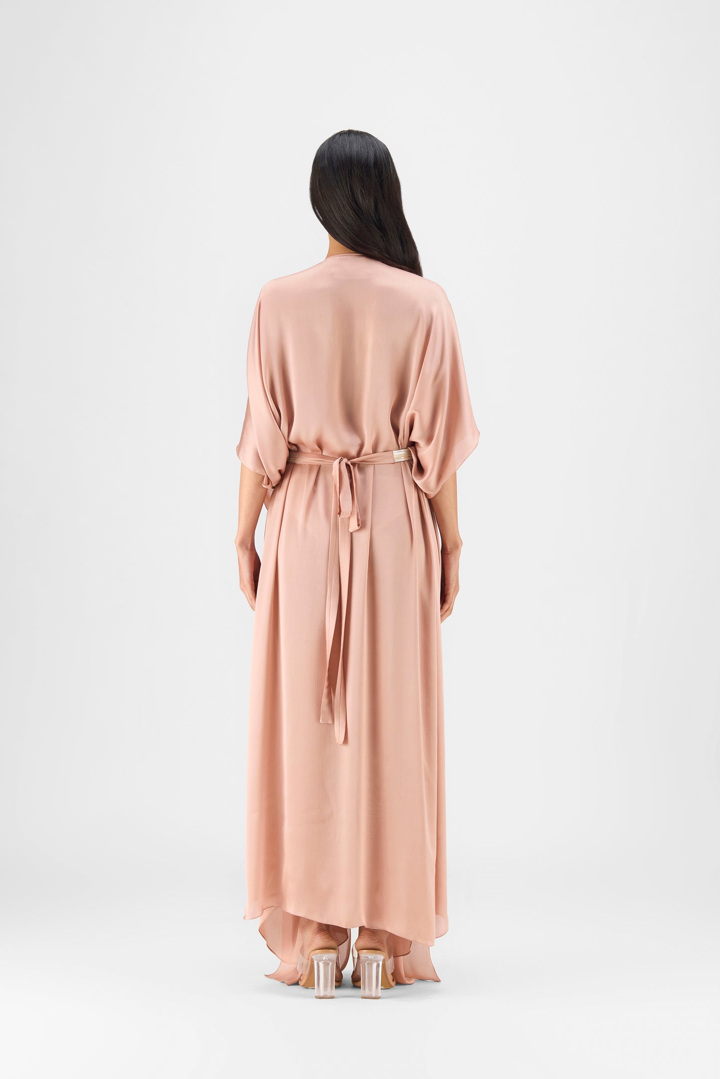 Pleated Layered Dress