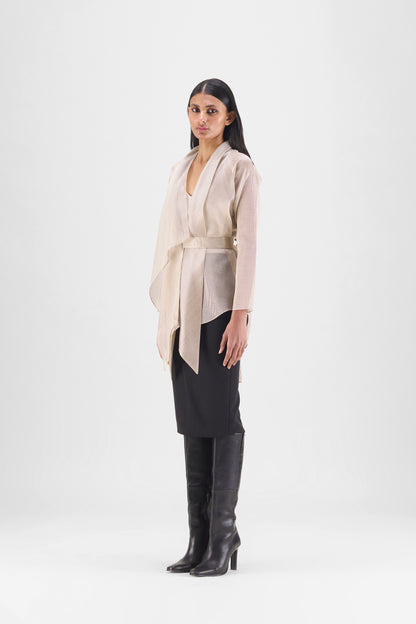 Draped Wrap Shirt